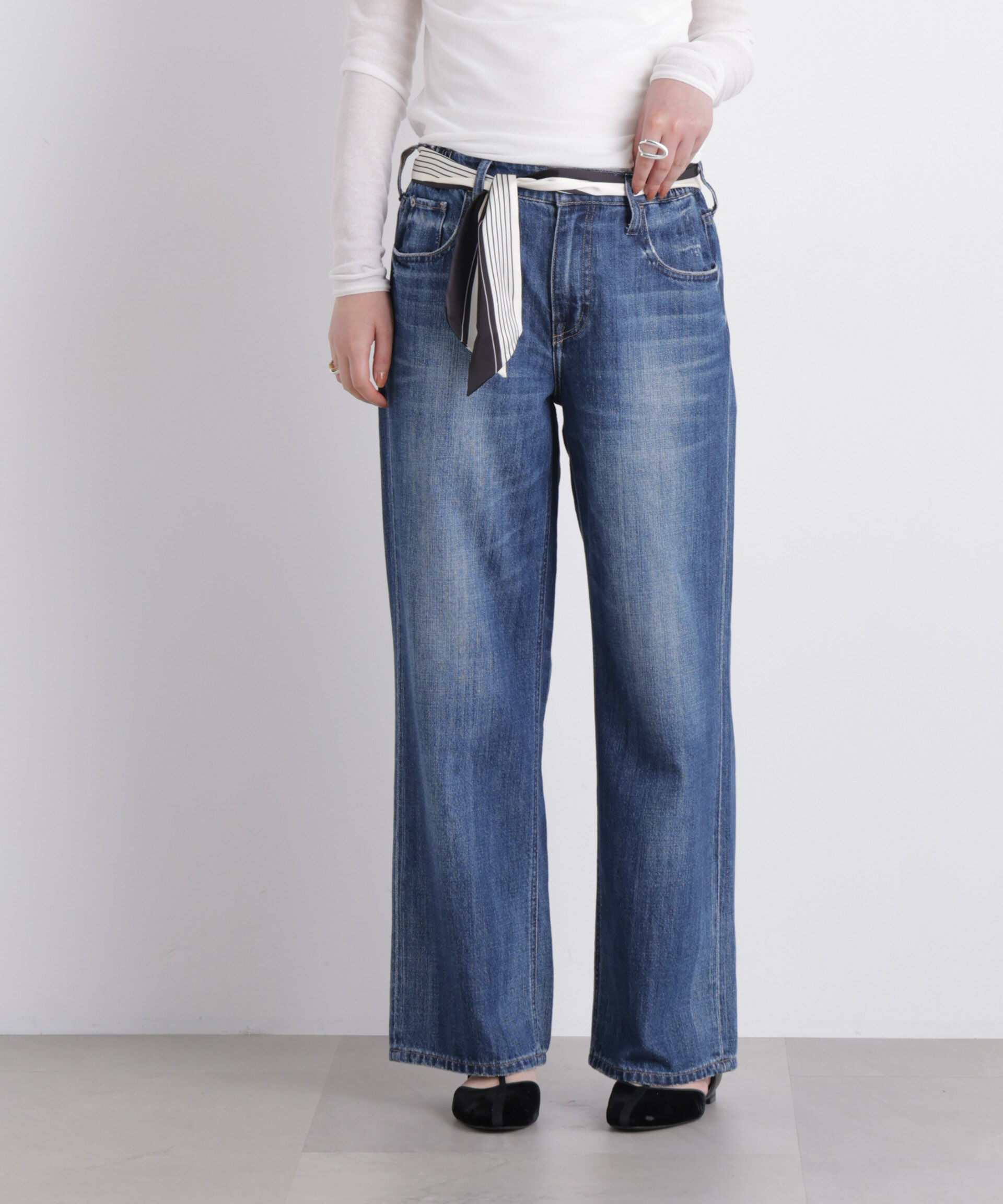 NANO universe「Healthy DENIM/Pink Pepper M-Easy」|チノ|