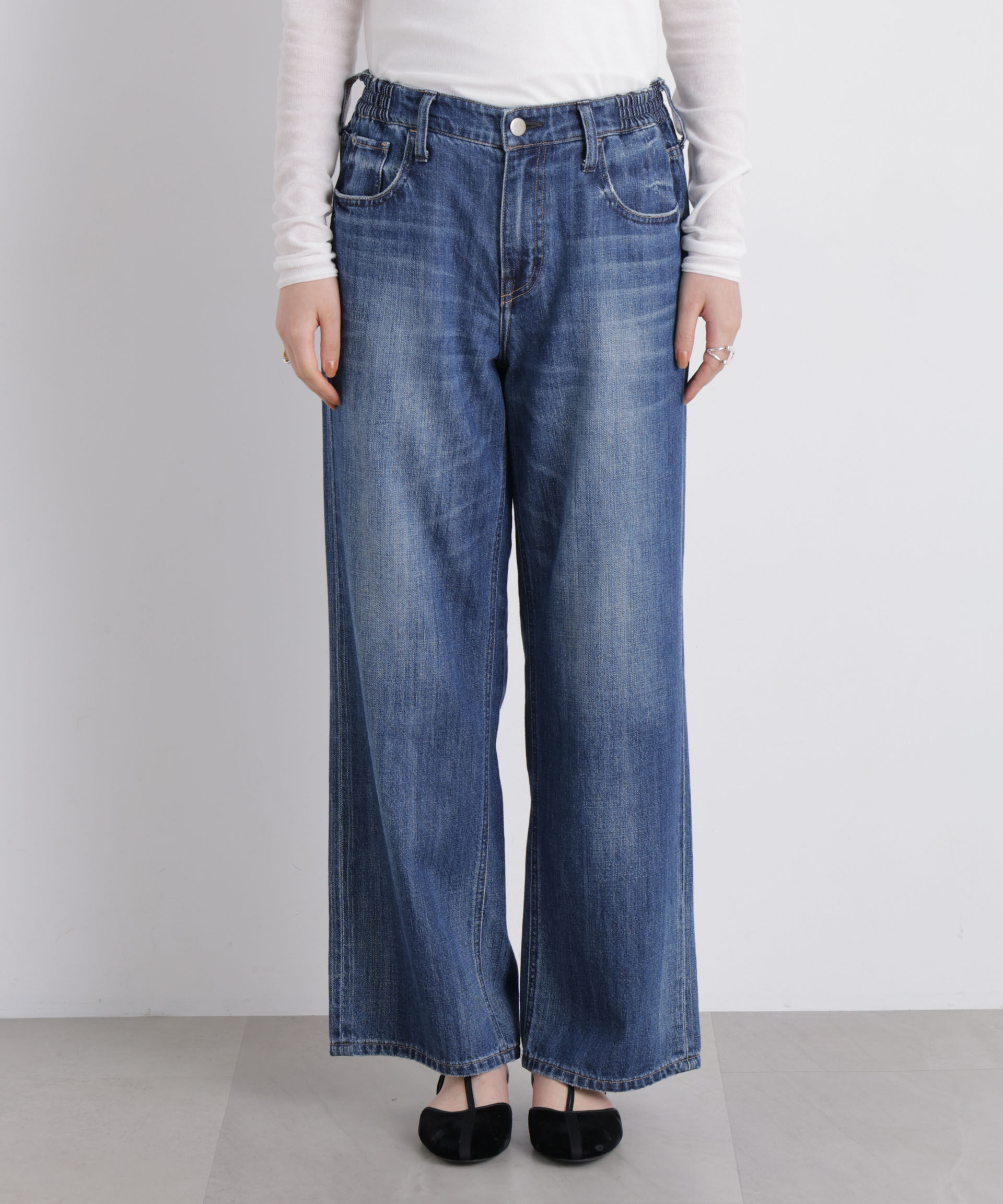 NANO universe「Healthy DENIM/Pink Pepper M-Easy」|チノ|