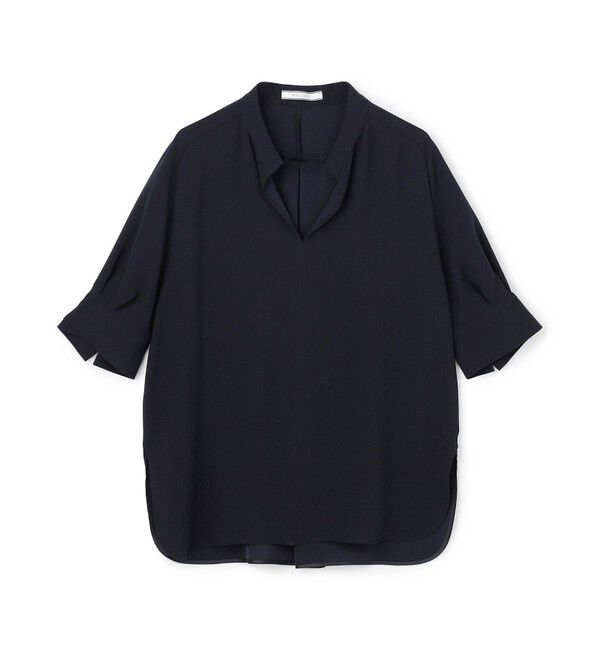 BEIGE,「FLEUR / バックサテン プルオーバーブラウス」|シャツ・ブラウス|