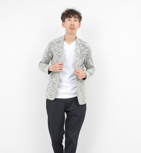 NOLLEY'S goodman「《ビジカジ対応》シルケットスムース VネックドレスTシャツ 26SS」|Tシャツ・カットソー|