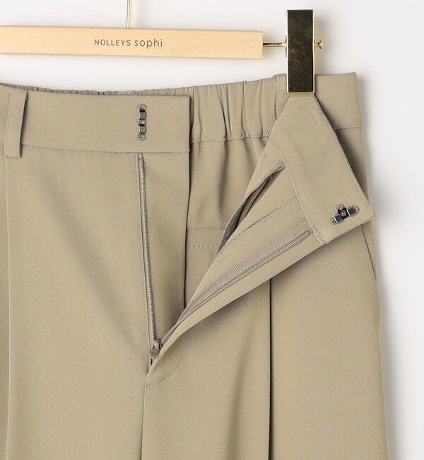 NOLLEY'S sophi「《セットアップ対応》ウォッシャブル強撚ツイルワイドパンツ」|その他|
