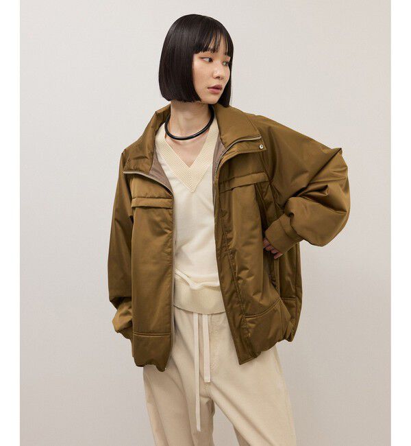 ADAM ET ROPE'「【WEB限定】・【定番】スタンドカラーフライトジャケット」|その他|