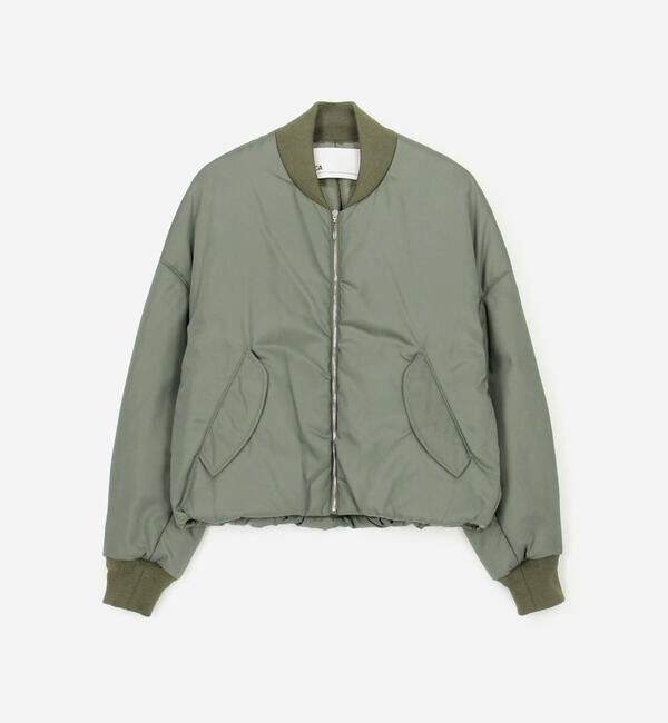  「TICCA | 〈別注〉 ショート MA-1 WOMEN」|ミリタリージャケット|KHAKI
