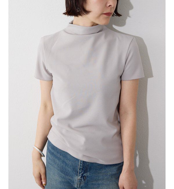 「【THE BAAT】short sleeve blouse」|シャツ・ブラウス|グレー