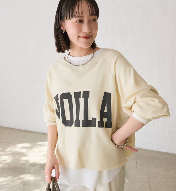  「【Yossshiiii企画】ワイドロゴカットオフスウェット」|Tシャツ・カットソー|