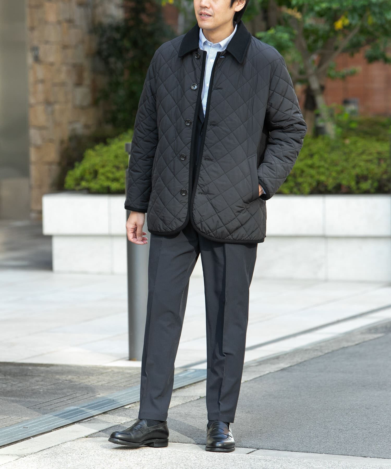 URBAN RESEARCH DOORS「LIFE STYLE TAILOR　LIMONTA EAST キルティングコート」|テーラードジャケット|