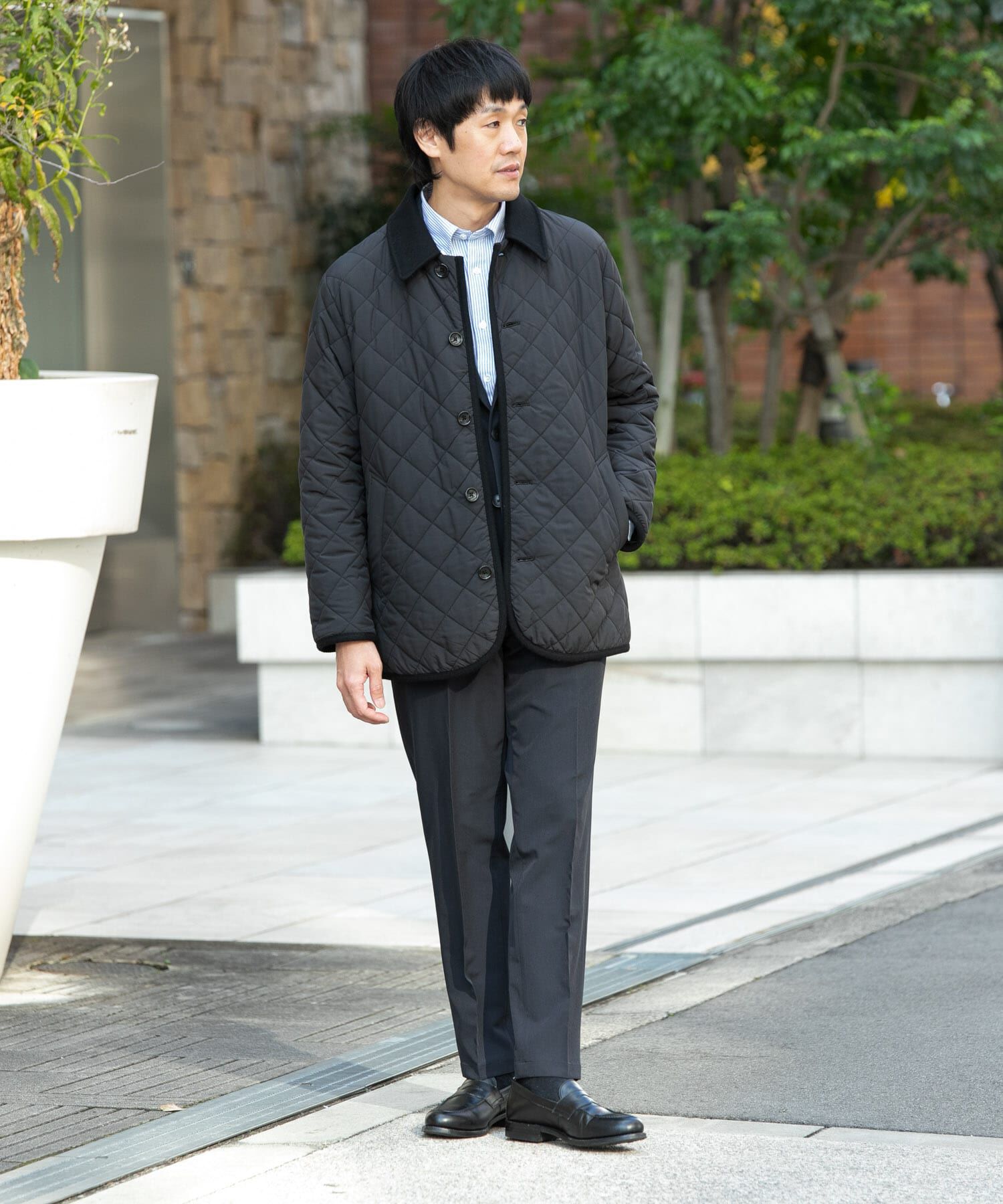 URBAN RESEARCH DOORS「LIFE STYLE TAILOR　LIMONTA EAST キルティングコート」|テーラードジャケット|
