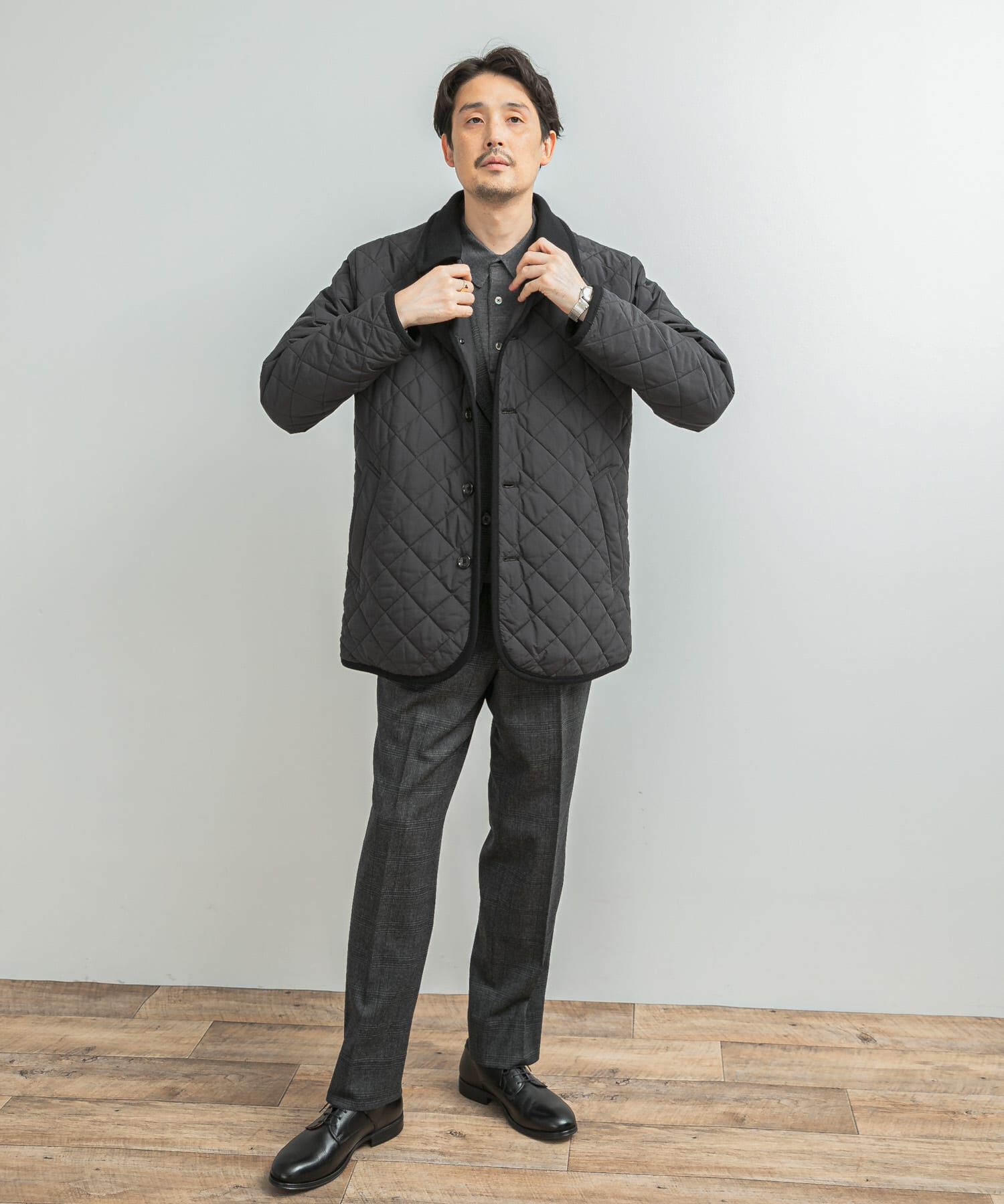 URBAN RESEARCH DOORS「LIFE STYLE TAILOR　LIMONTA EAST キルティングコート」|テーラードジャケット|