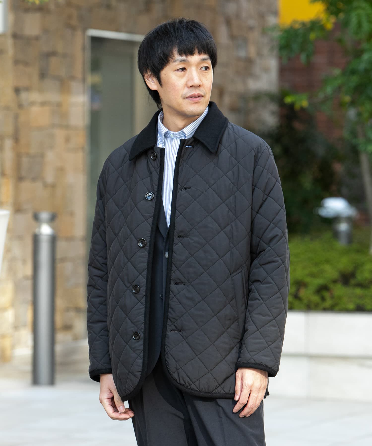 URBAN RESEARCH DOORS「LIFE STYLE TAILOR　LIMONTA EAST キルティングコート」|テーラードジャケット|