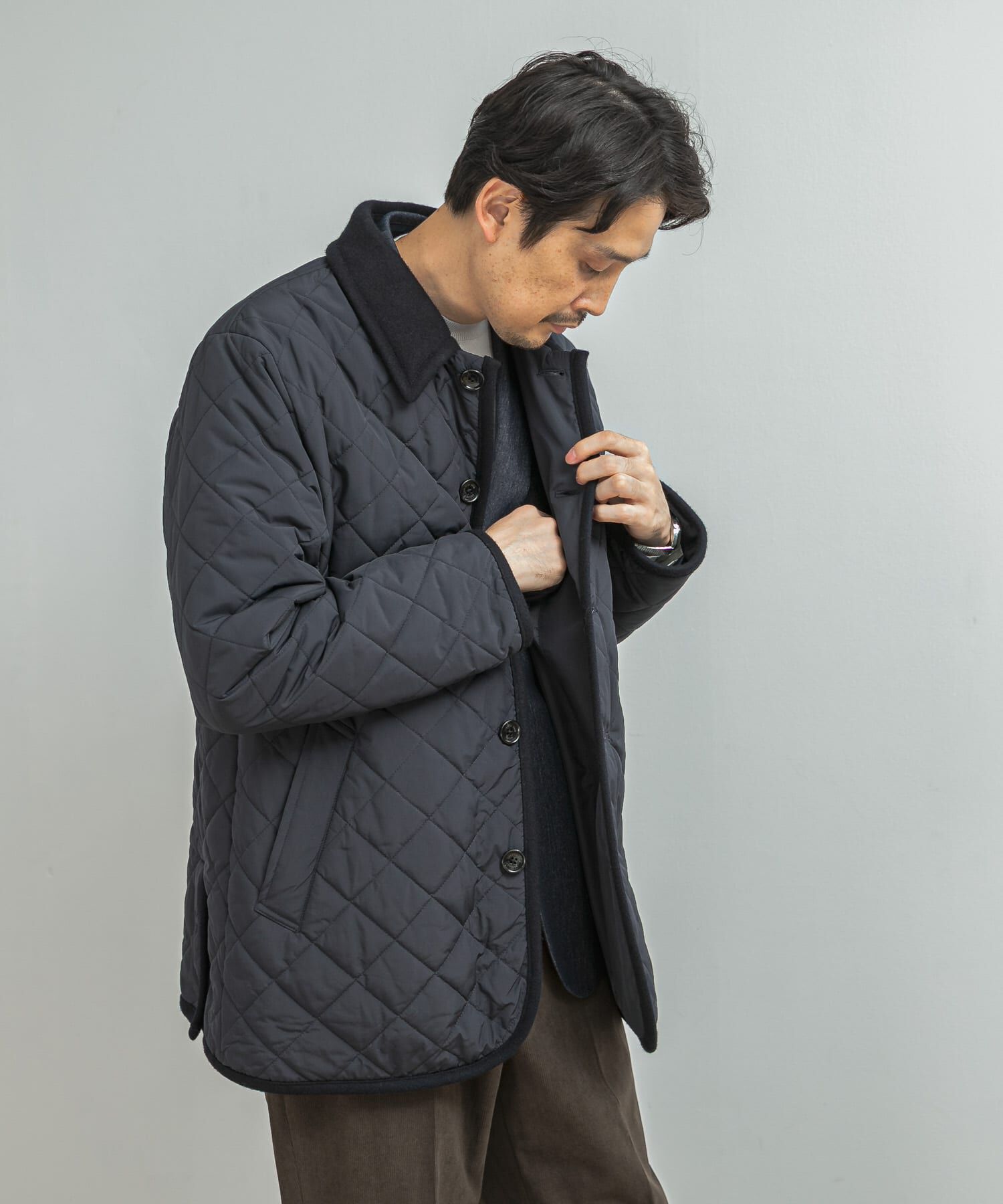 URBAN RESEARCH DOORS「LIFE STYLE TAILOR　LIMONTA EAST キルティングコート」|テーラードジャケット|