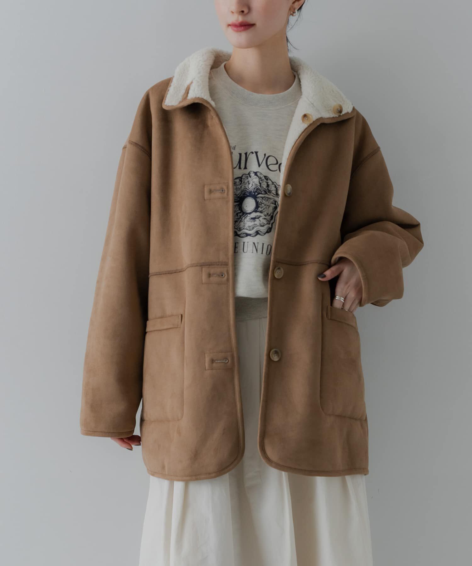 URBAN RESEARCH「ECOPELフェイクムートンリバーシブルコート」|その他|