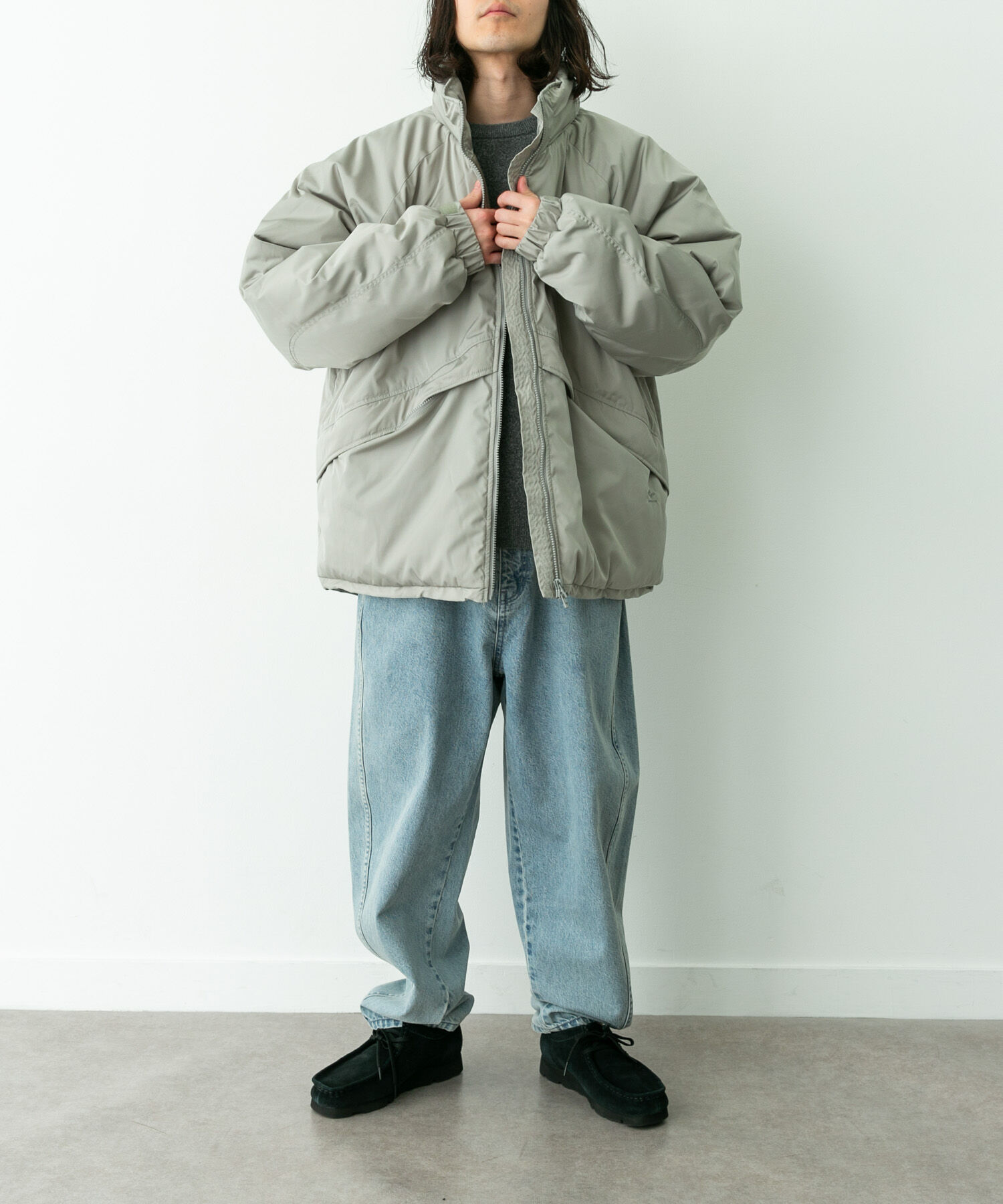 Sonny Label 「ARMY TWILL　Pe Weather Padding Jacket」|ダウン|