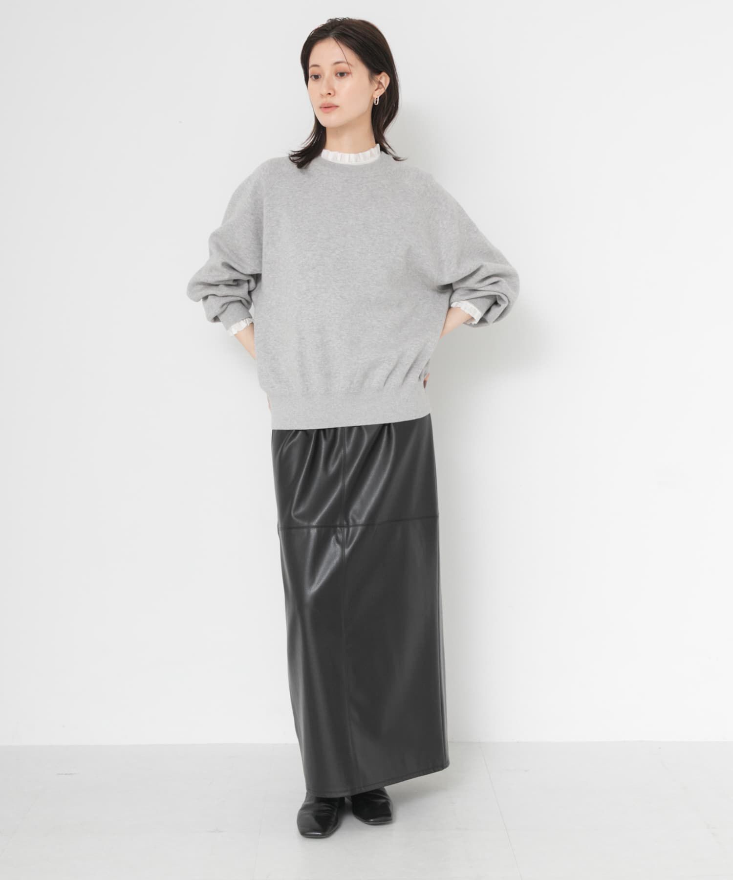 URBAN RESEARCH「フリルデザインシアーカットソー」|Tシャツ・カットソー|