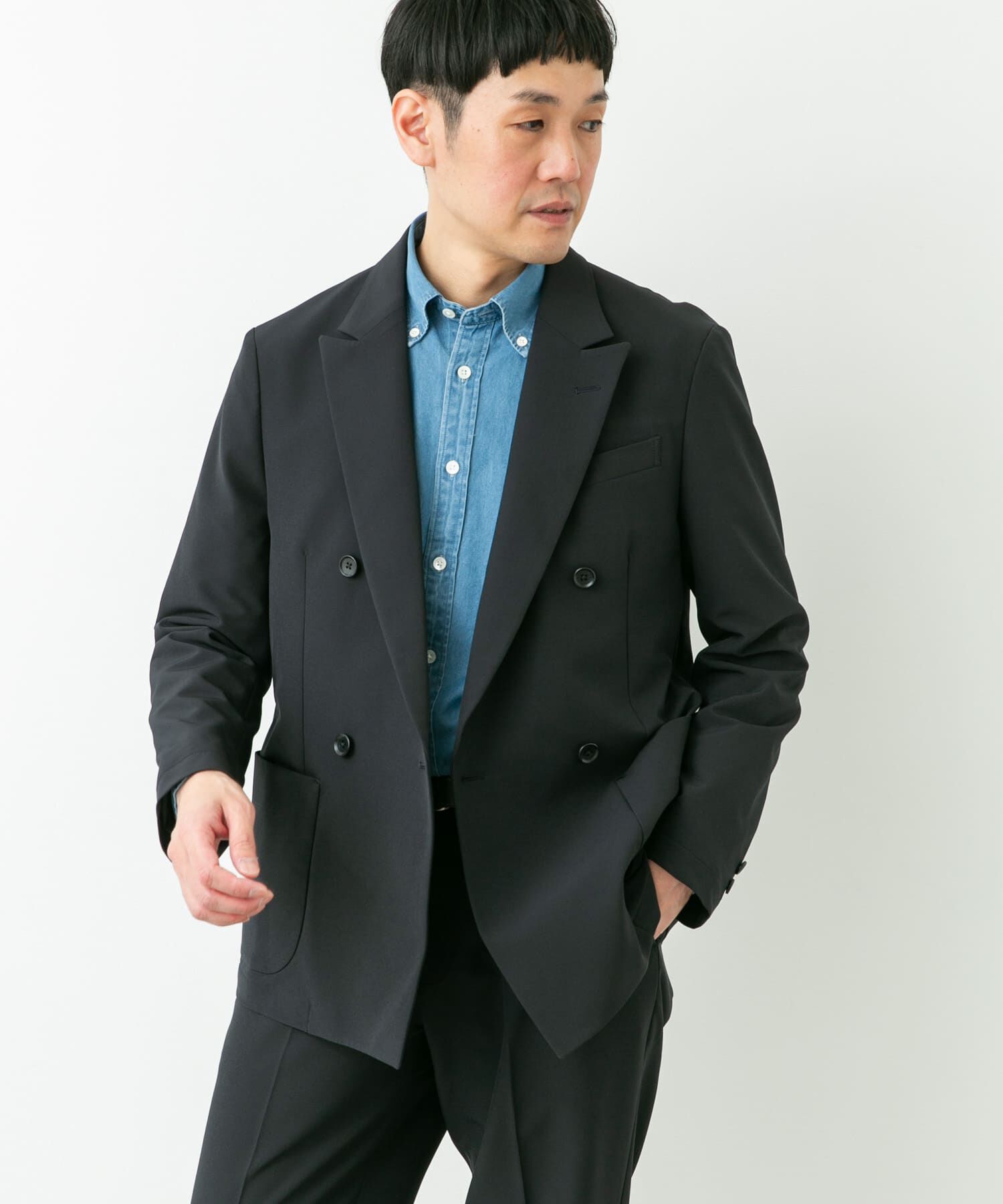 URBAN RESEARCH DOORS「LIFE STYLE TAILOR　4WAYストレッチコンフォータブルダブルジャケット」|その他|