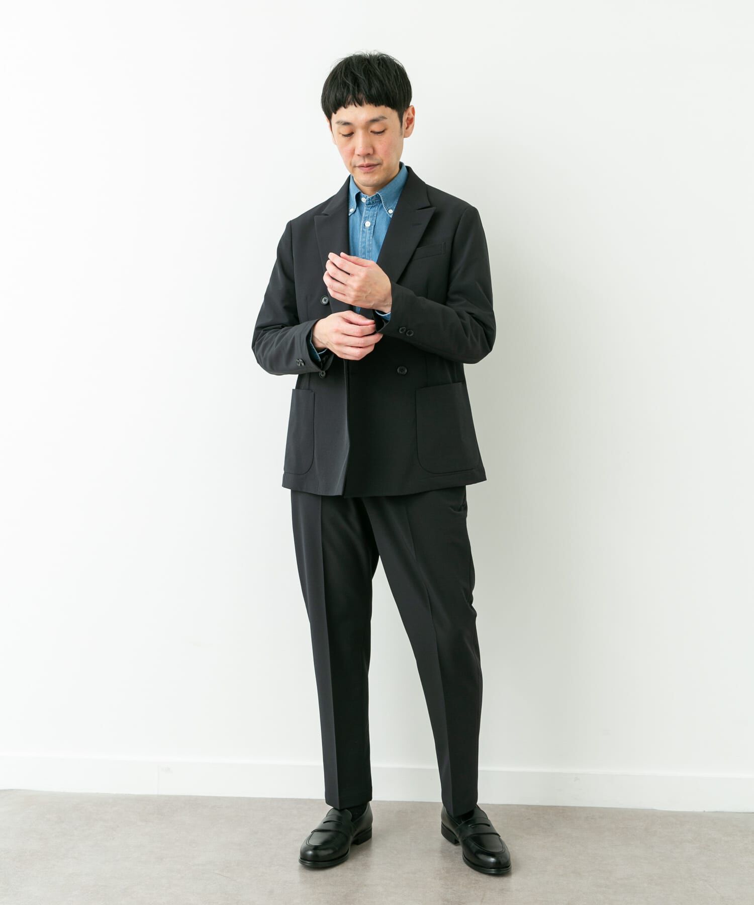 URBAN RESEARCH DOORS「LIFE STYLE TAILOR　4WAYストレッチコンフォータブルダブルジャケット」|その他|