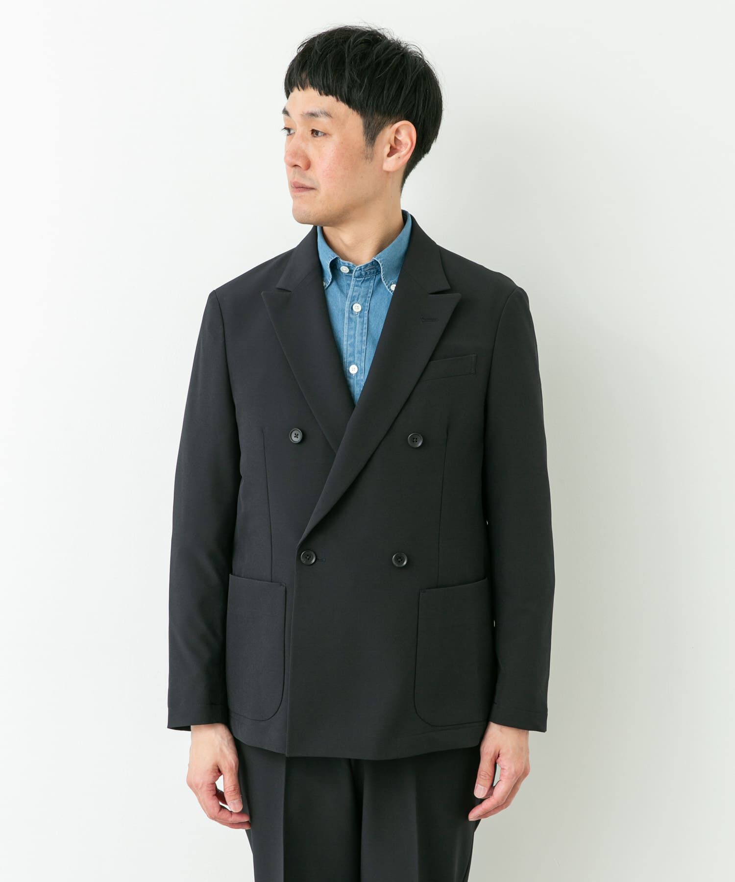 URBAN RESEARCH DOORS「LIFE STYLE TAILOR　4WAYストレッチコンフォータブルダブルジャケット」|その他|