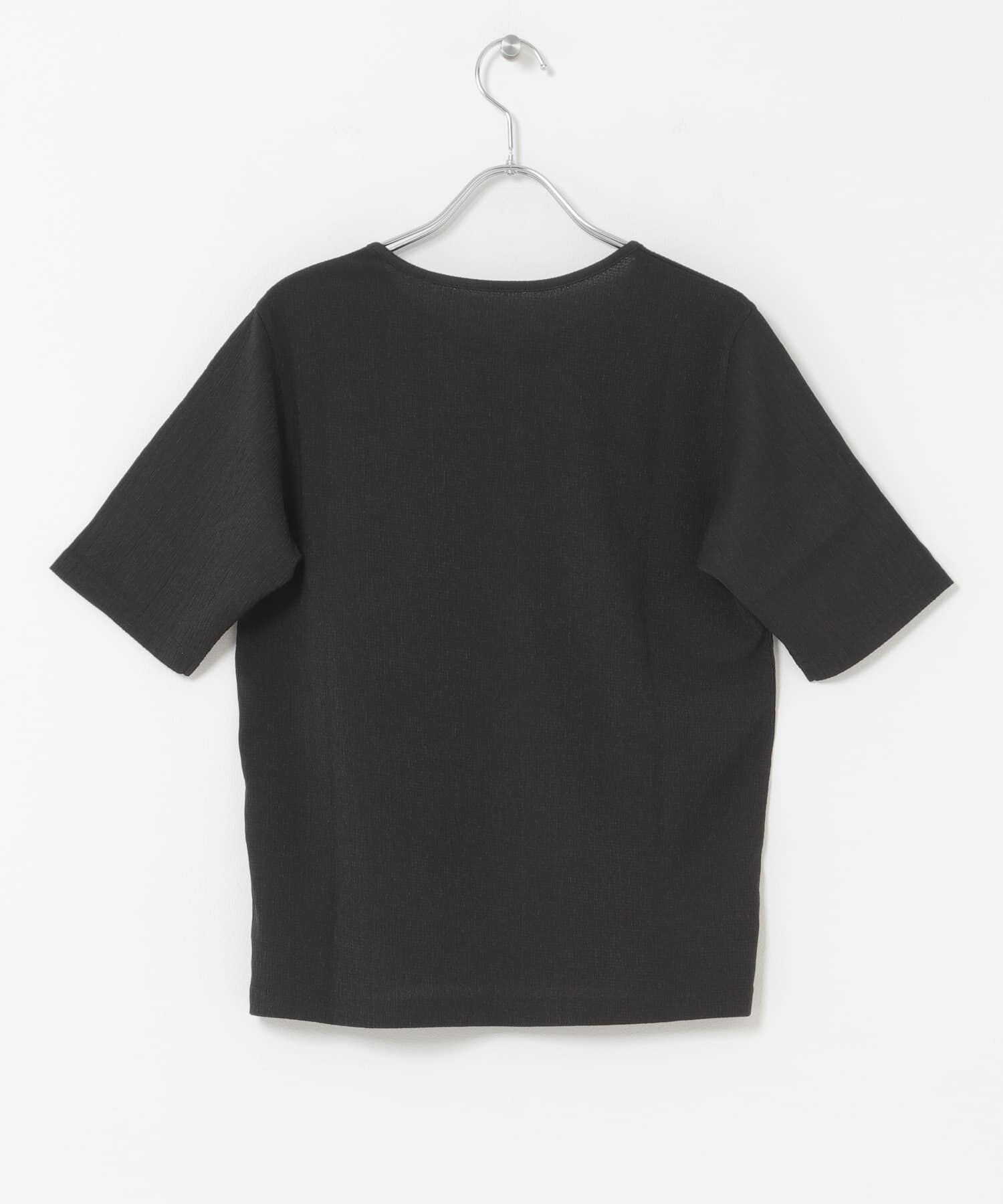 URBAN RESEARCH DOORS「5分袖楊柳カットTシャツ」|Tシャツ・カットソー|