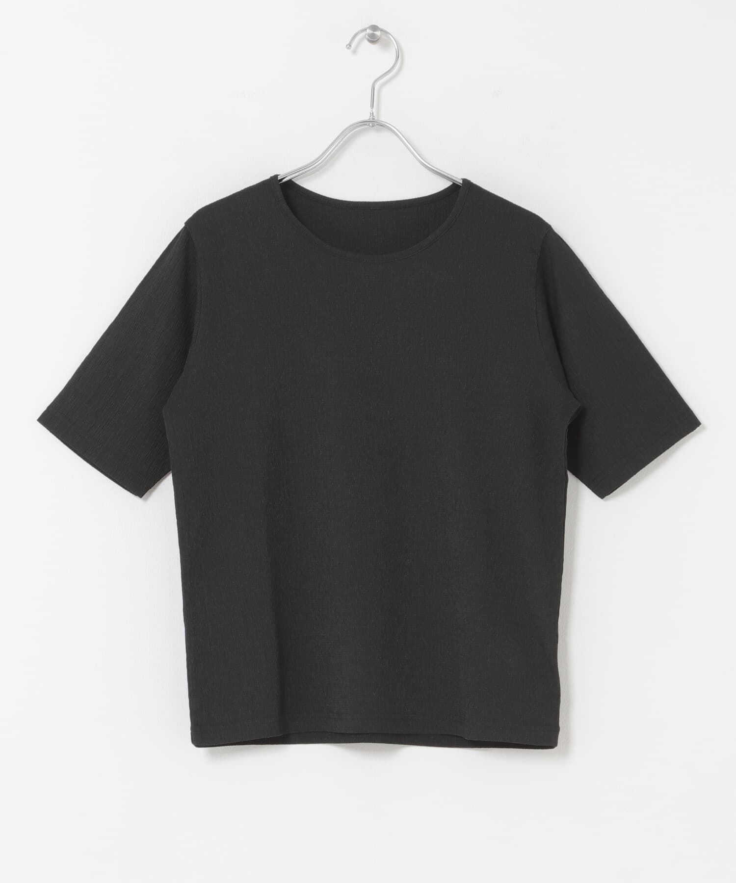 URBAN RESEARCH DOORS「5分袖楊柳カットTシャツ」|Tシャツ・カットソー|