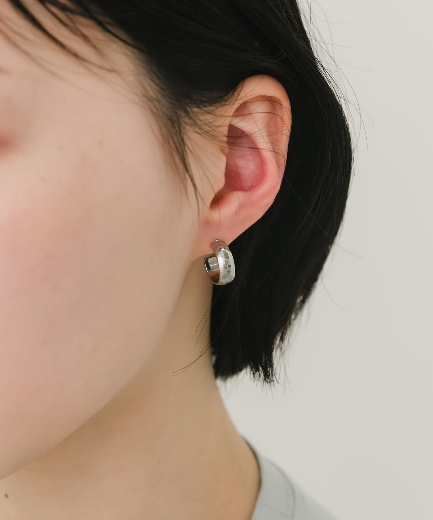 SMELLY「ステンレスフープピアス」|ピアス|