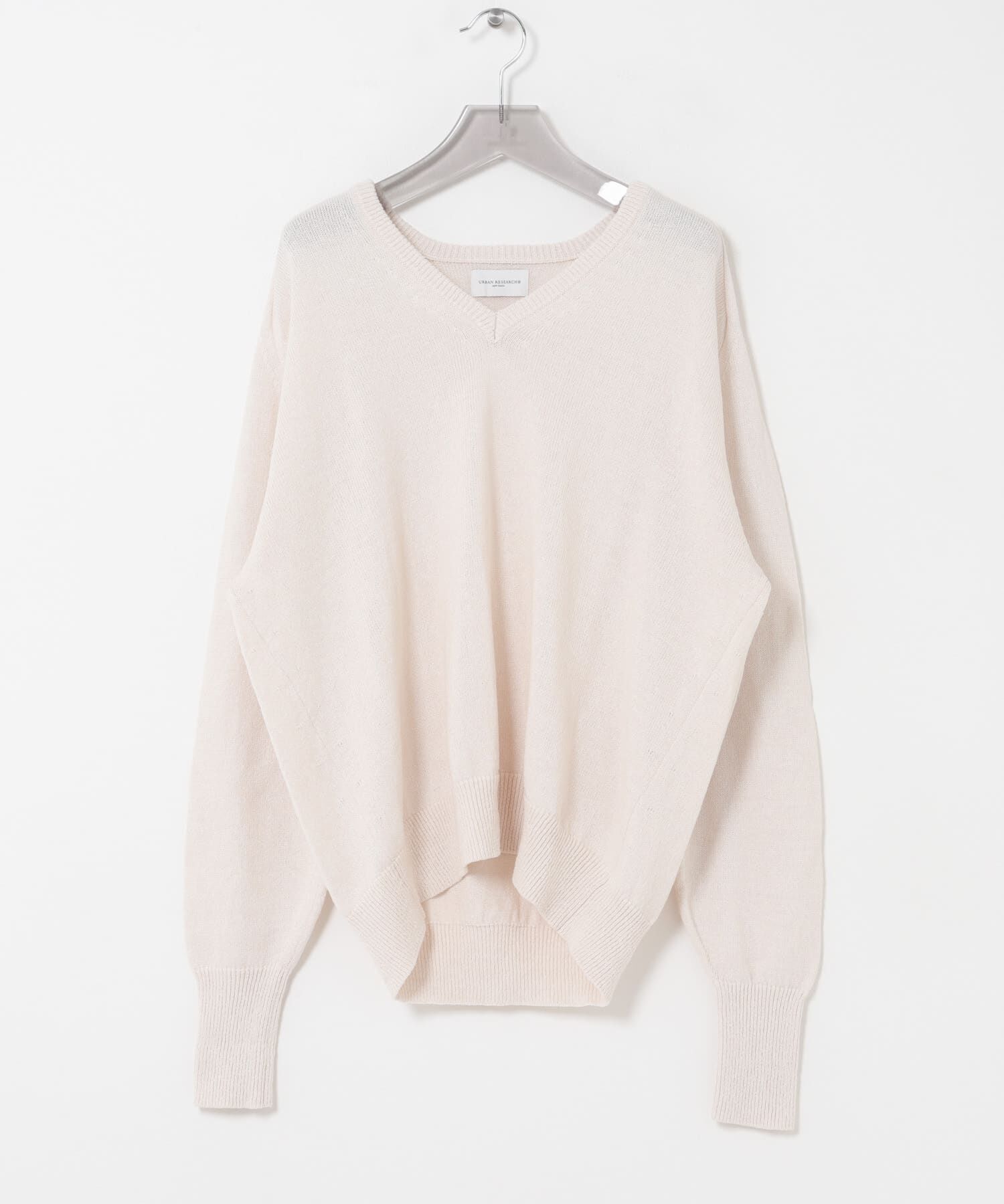 URBAN RESEARCH「new basic　WASHI WOOL V-NECK KNIT」|ニット・セーター|