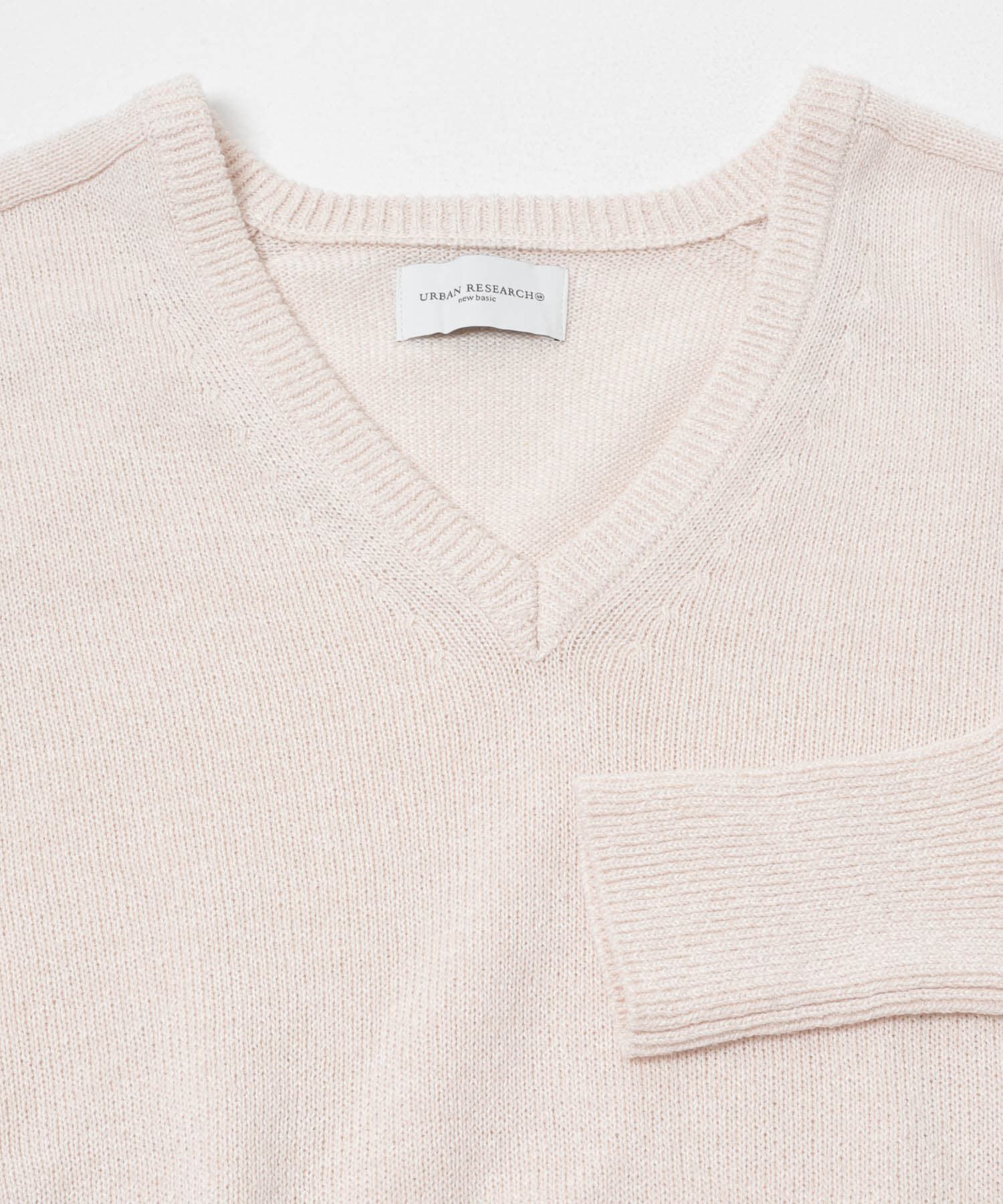 URBAN RESEARCH「new basic　WASHI WOOL V-NECK KNIT」|ニット・セーター|