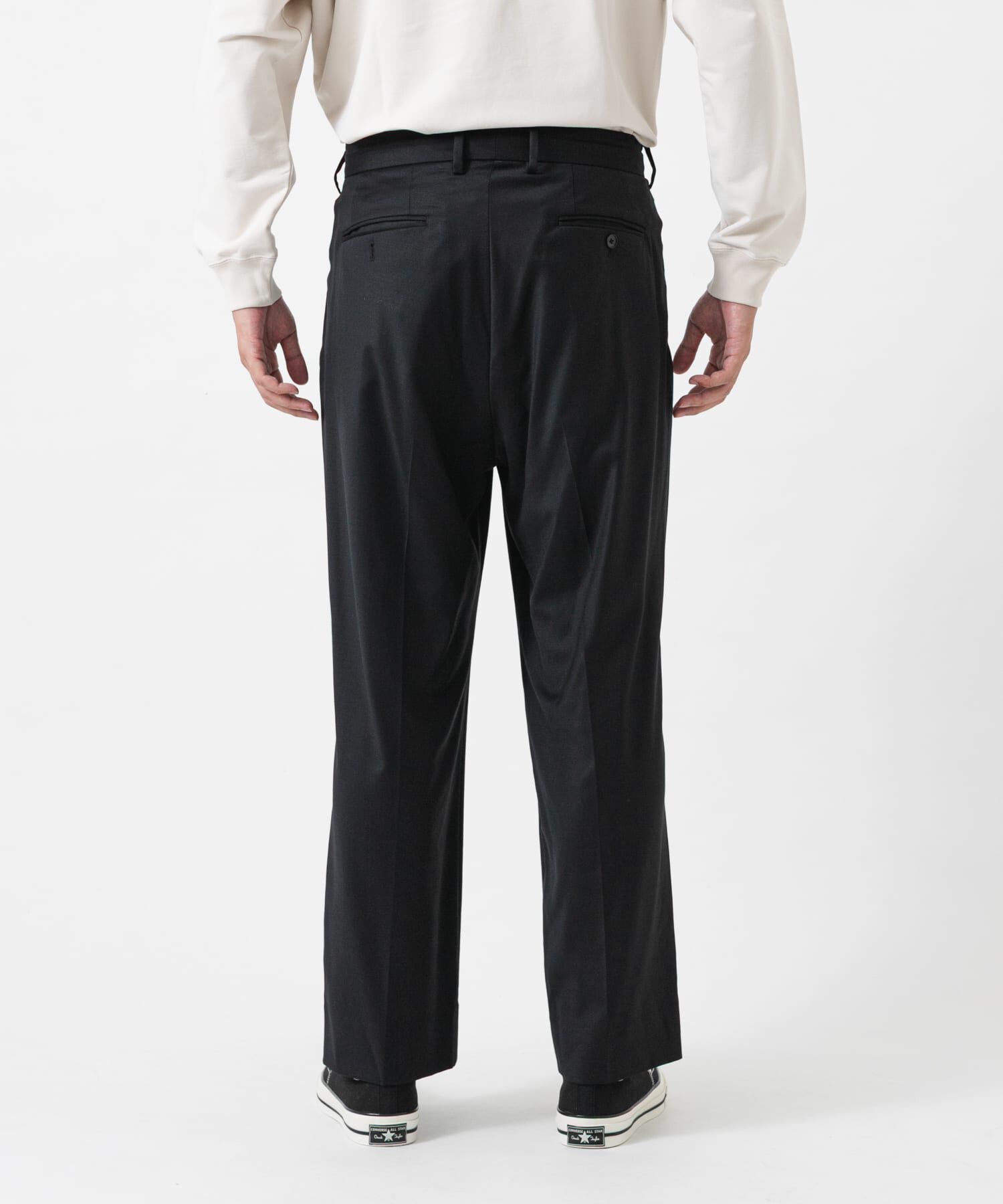URBAN RESEARCH「new basic　WOOL SILK TAPERED SLACKS」|その他|