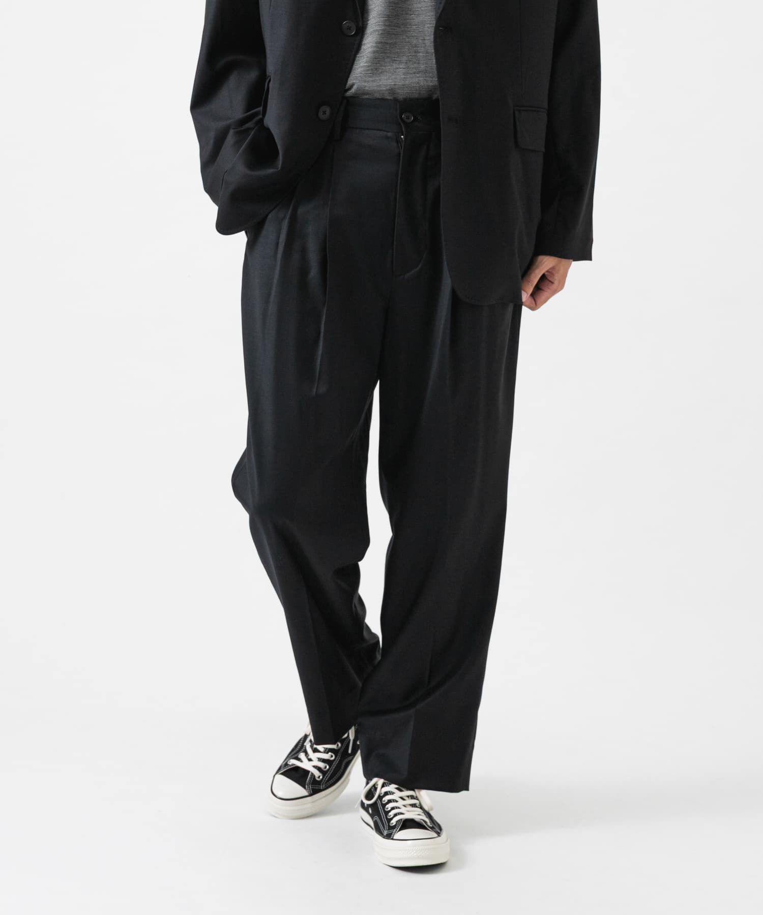 URBAN RESEARCH「new basic　WOOL SILK WIDE SLACKS」|その他|