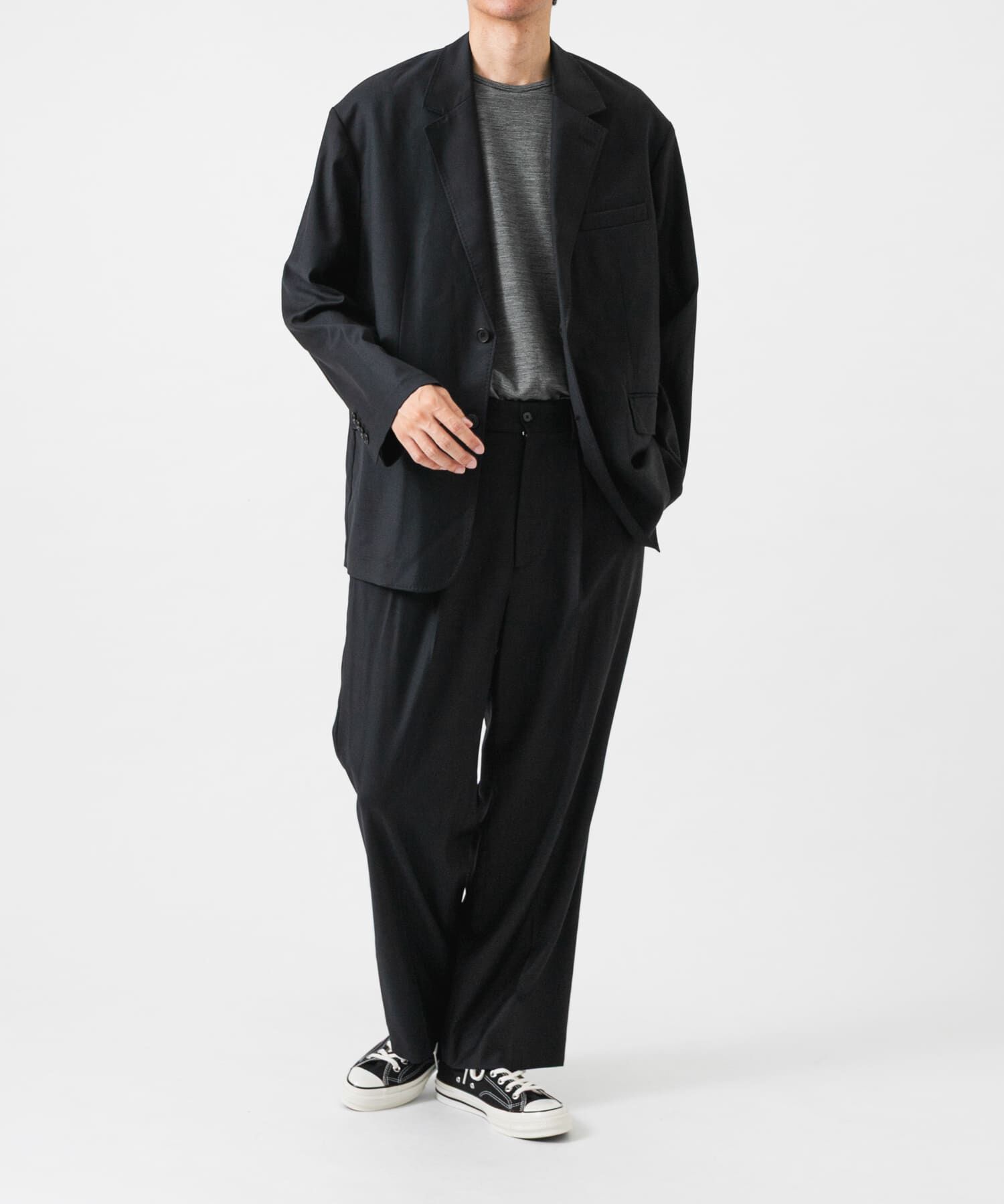 URBAN RESEARCH「new basic　WOOL SILK WIDE SLACKS」|その他|
