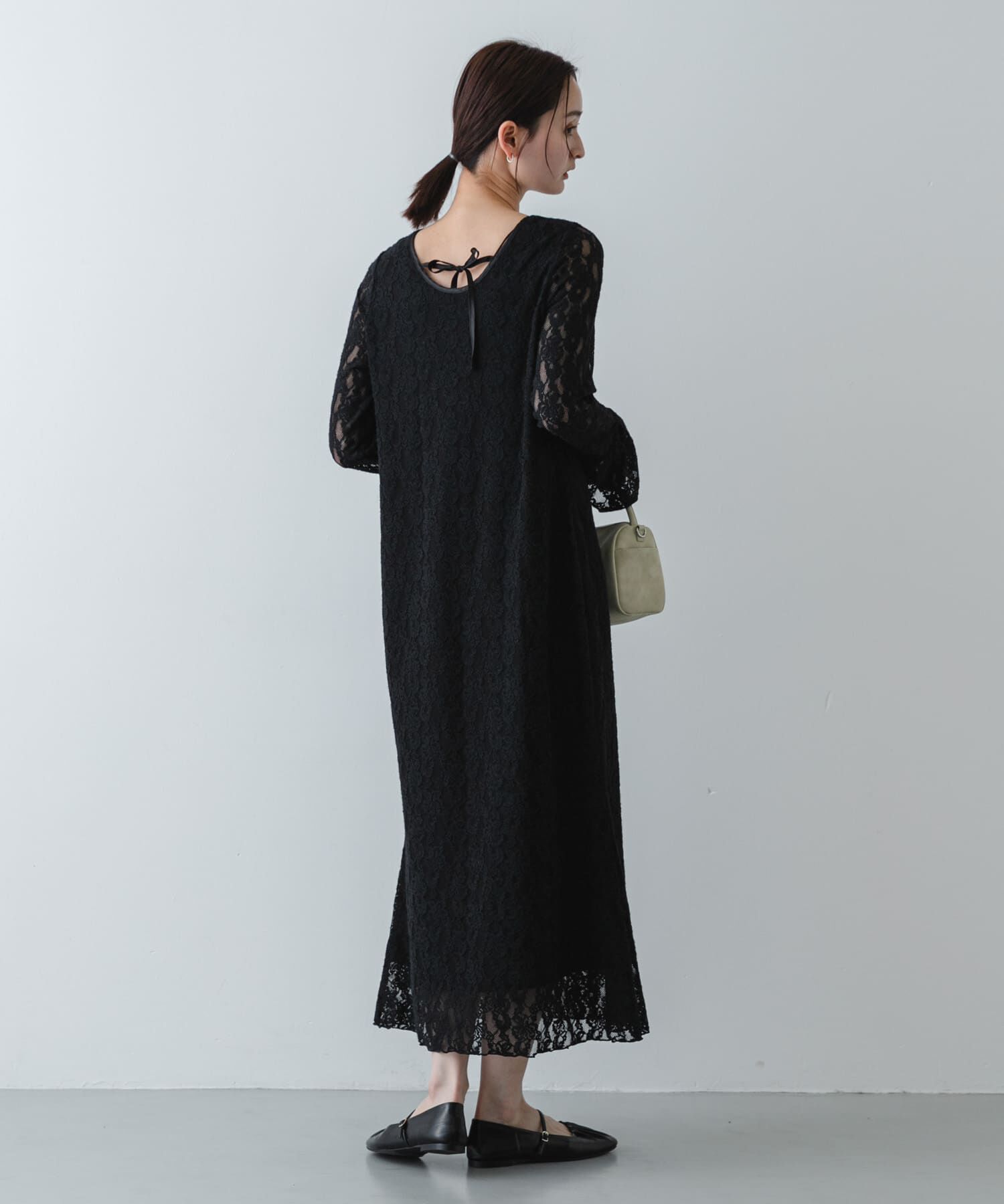 SENSE OF PLACE by URBAN RESEARCH「レースフレアーワンピース」|ワンピース|