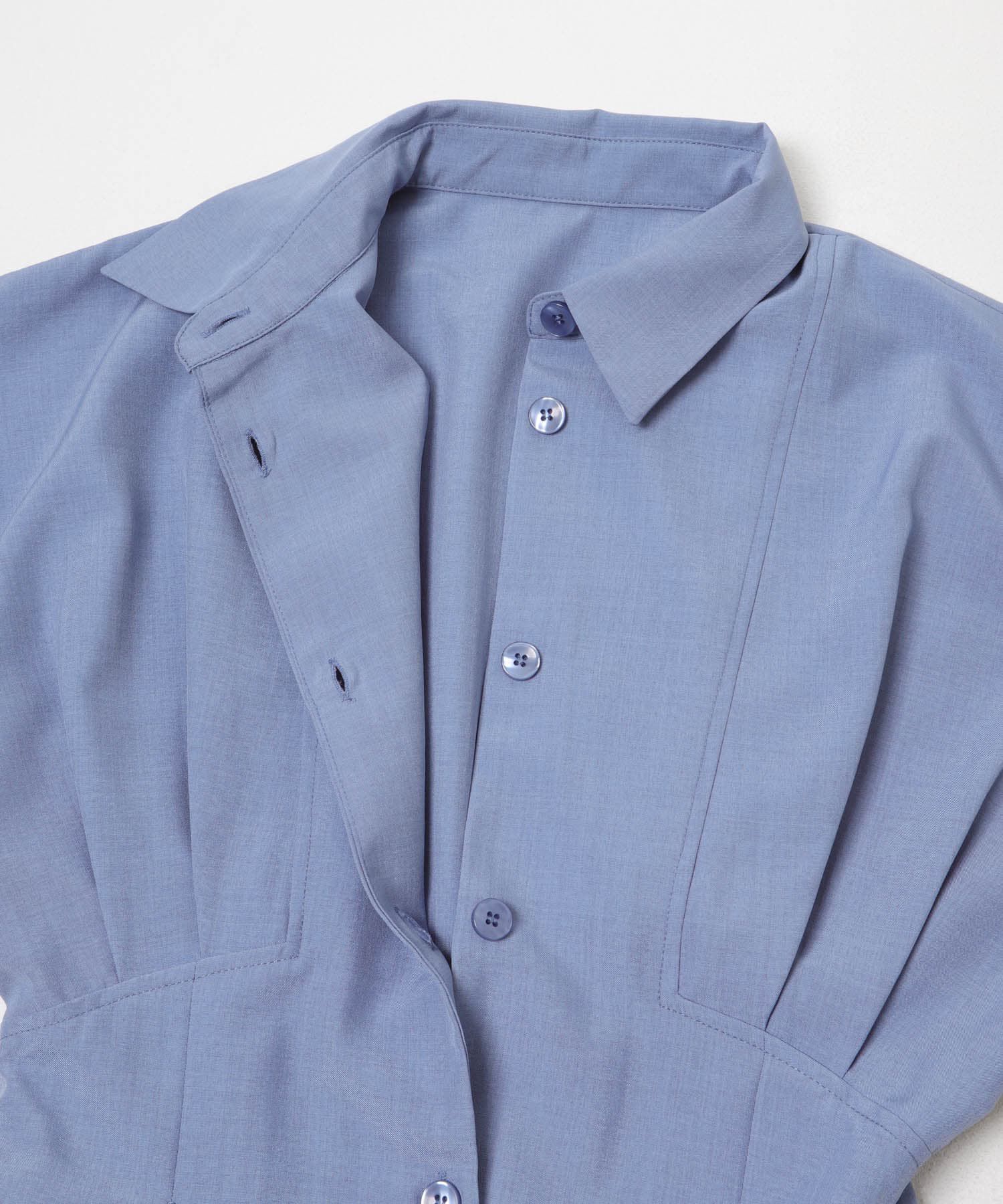 SENSE OF PLACE by URBAN RESEARCH「『UR TECH DRYLUXE』リネンライクワンピース」|ワンピース|