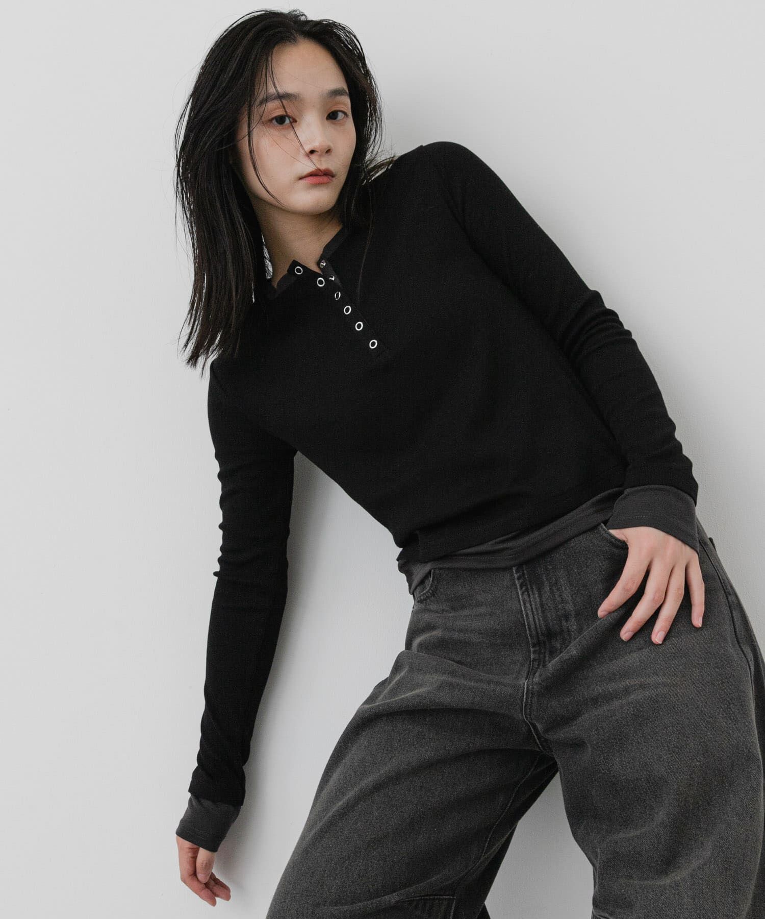 SENSE OF PLACE by URBAN RESEARCH「ヘンリーネックレイヤードトップ」|Tシャツ・カットソー|