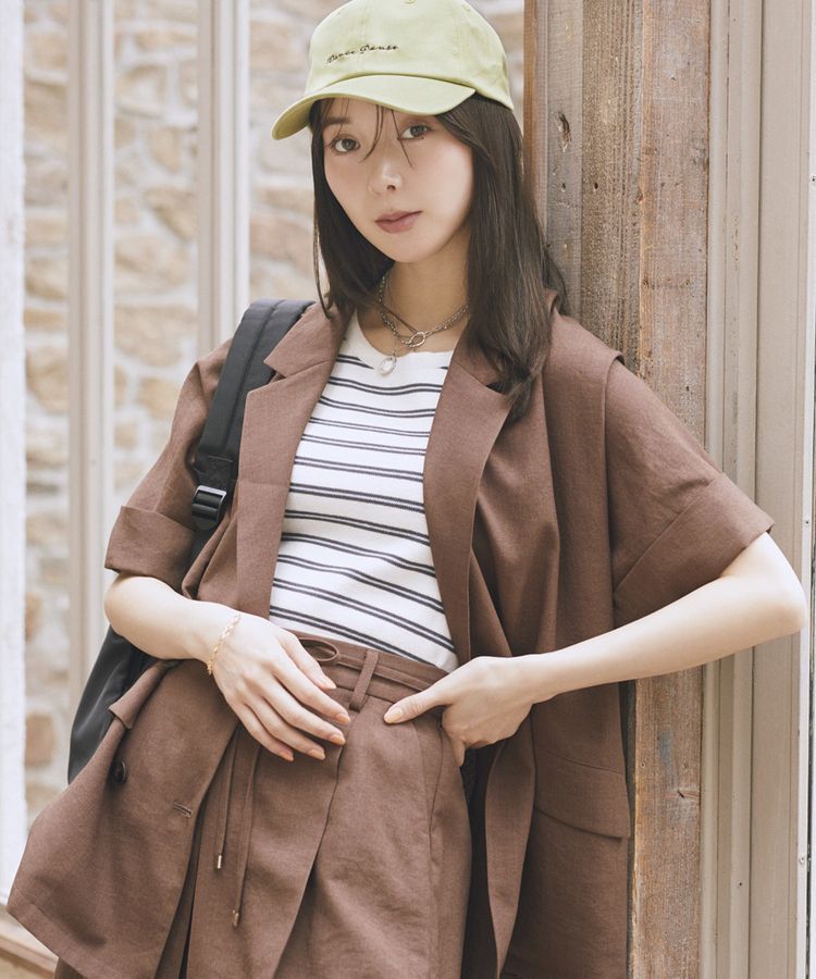 earth music&ecology「ニットタンクトップ」|インナー|