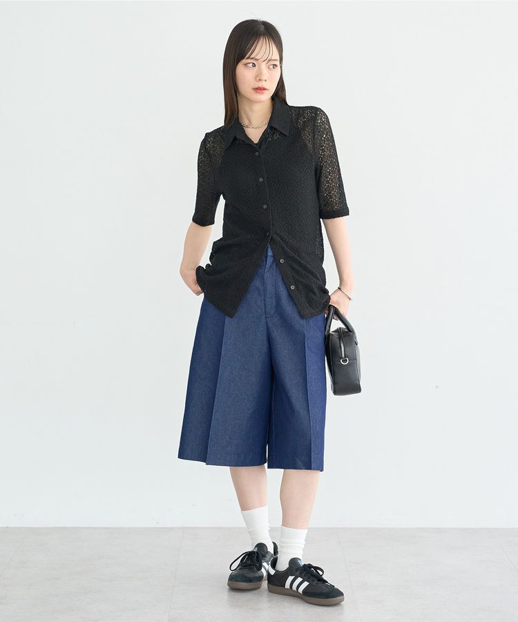 earth music&ecology「タックハーフパンツ」|その他|