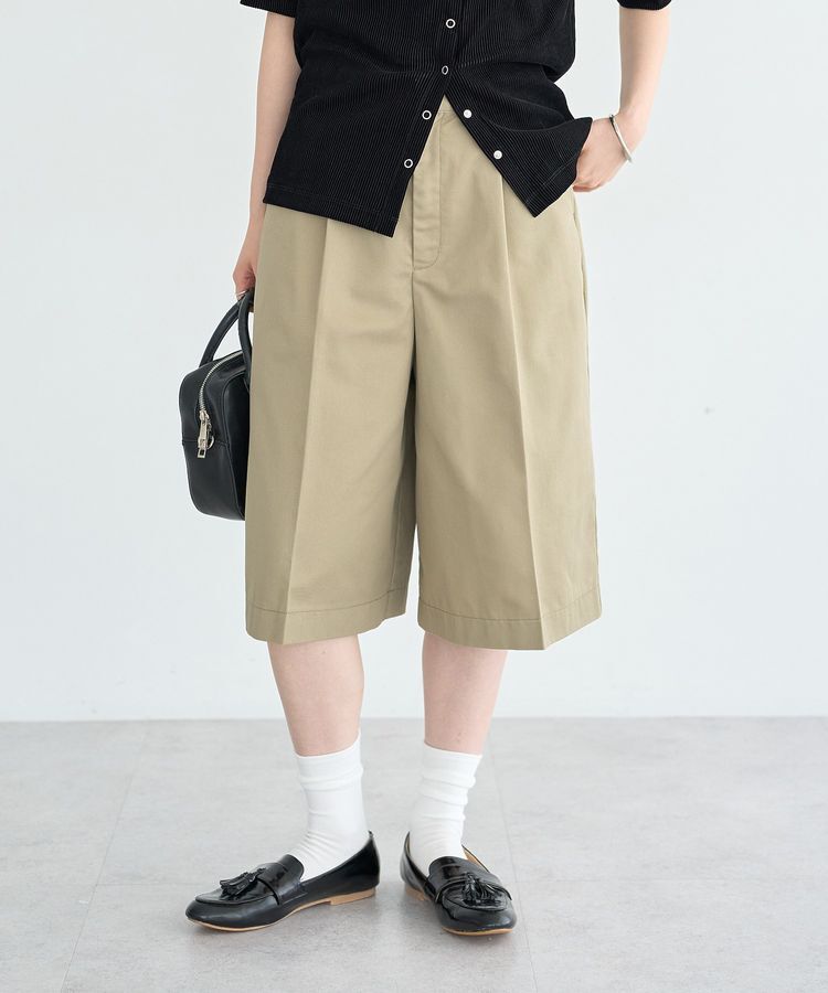 earth music&ecology「タックハーフパンツ」|その他|