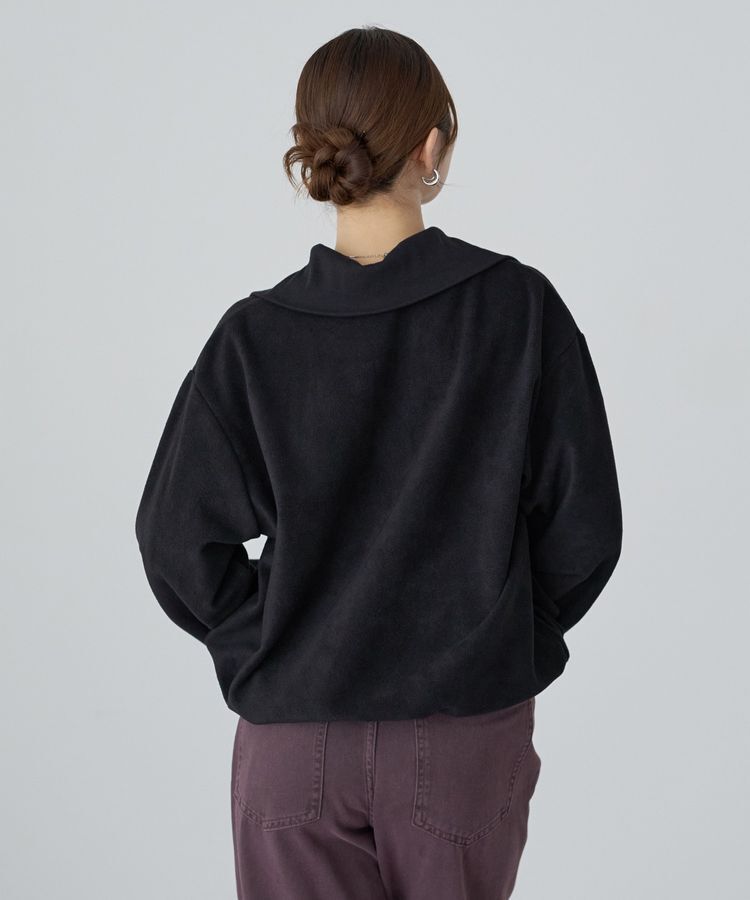 earth music&ecology「スタンドカラーフリーストップス」|Tシャツ・カットソー|