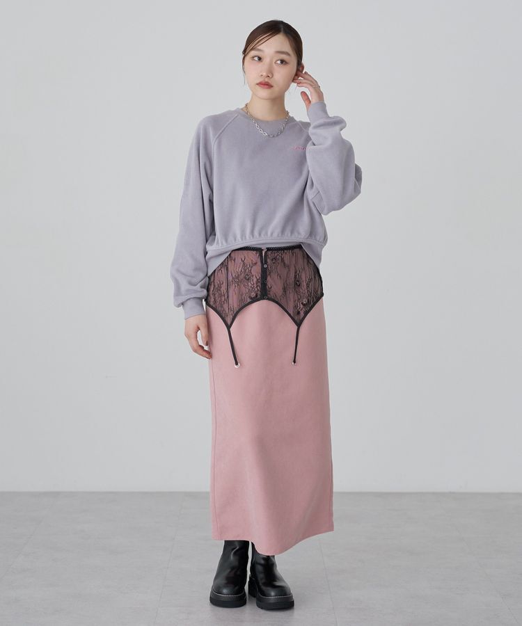 earth music&ecology「クルーネックフリーストップス」|Tシャツ・カットソー|