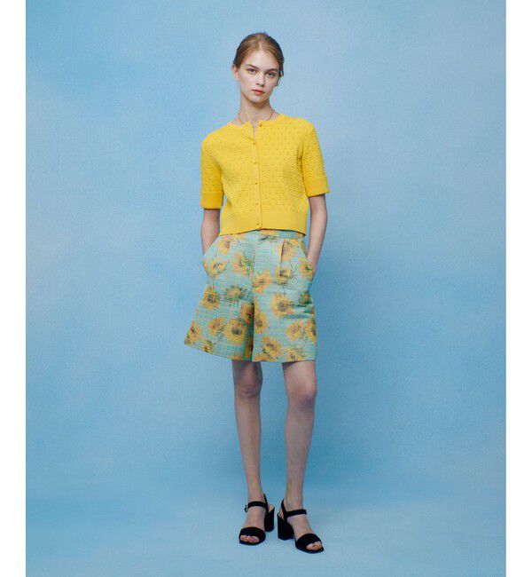 LOULOU WILLOUGHBY「サンフラワーJQショートパンツ」|その他|