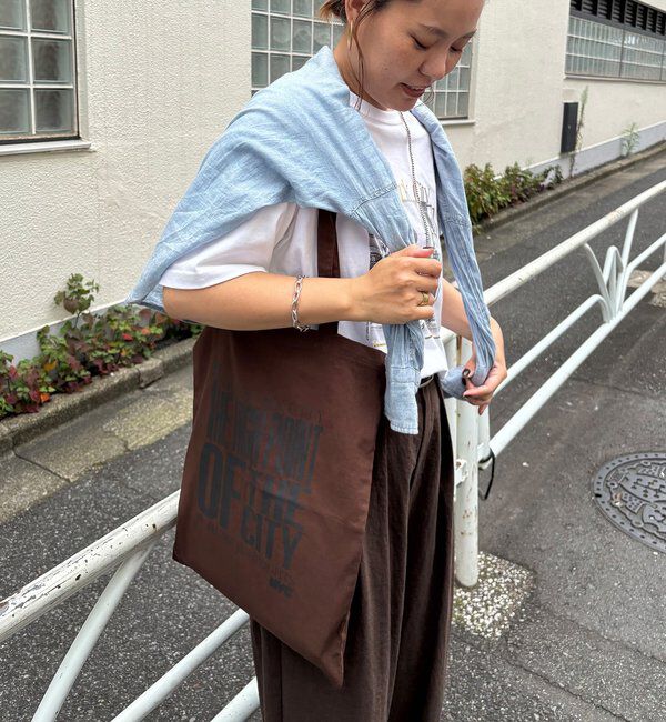  「【＠remi_usus企画&times;GOOD ROCK SPEED別注】NYCロゴトート」|ショルダー・メッセンジャー|