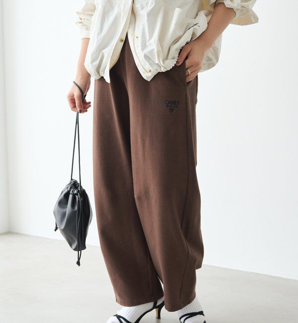  「ストレッチ裏毛カーブシルエットスウェットパンツ」|その他|