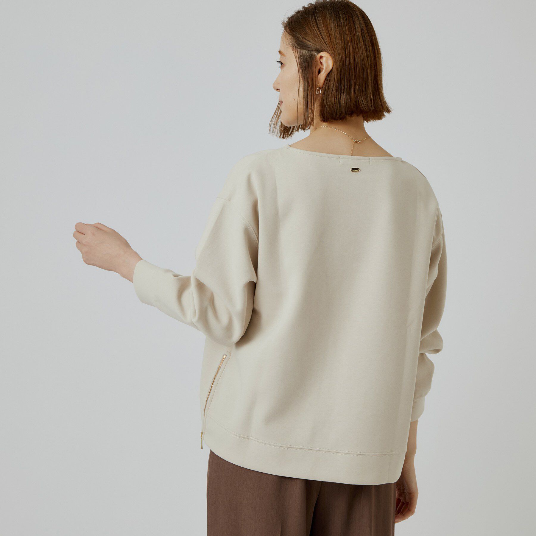 grove「ダンボーサイドジッププルオーバー」|Tシャツ・カットソー|