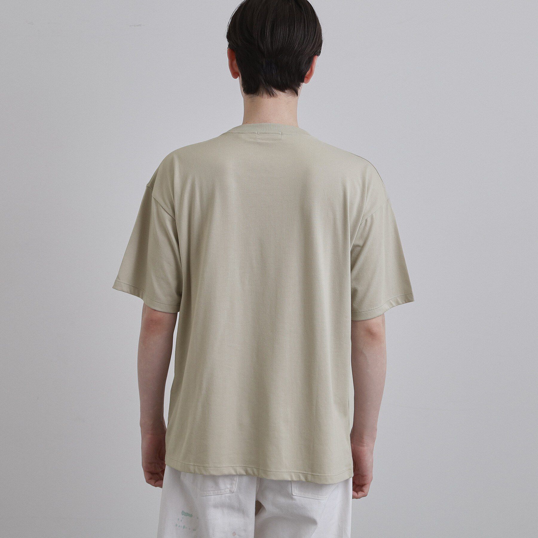 tk.TAKEO KIKUCHI「クロス刺繍フォトTシャツ」|Tシャツ・カットソー|