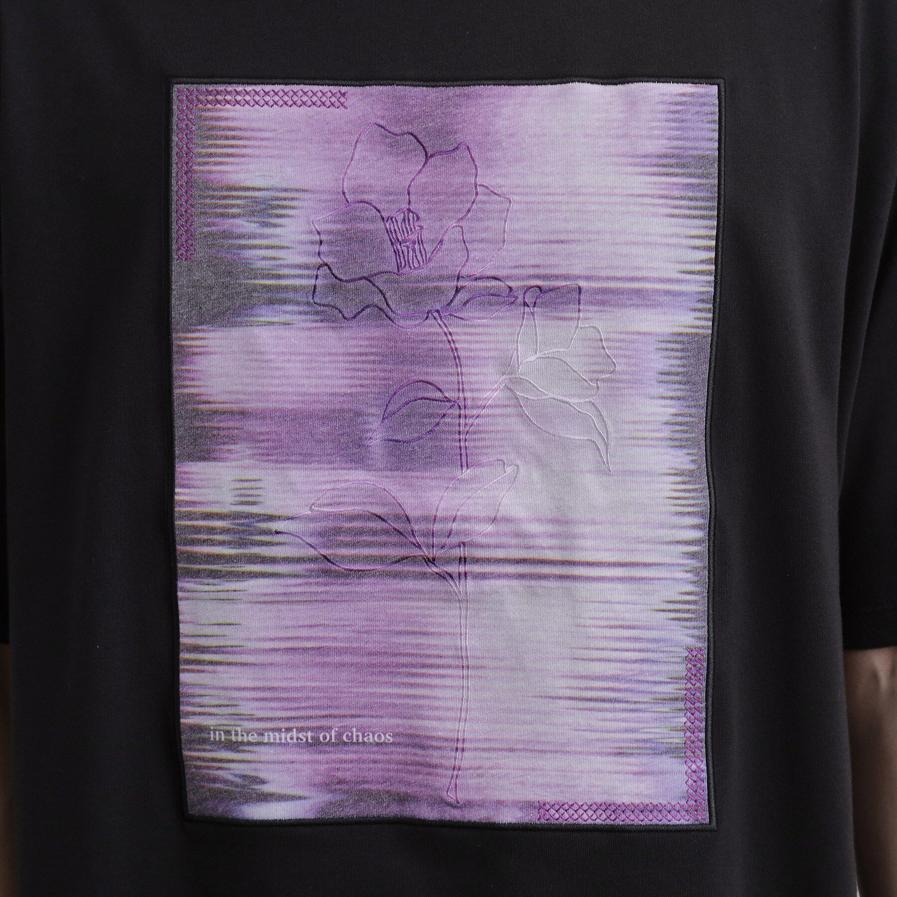 tk.TAKEO KIKUCHI「クロス刺繍フォトTシャツ」|Tシャツ・カットソー|