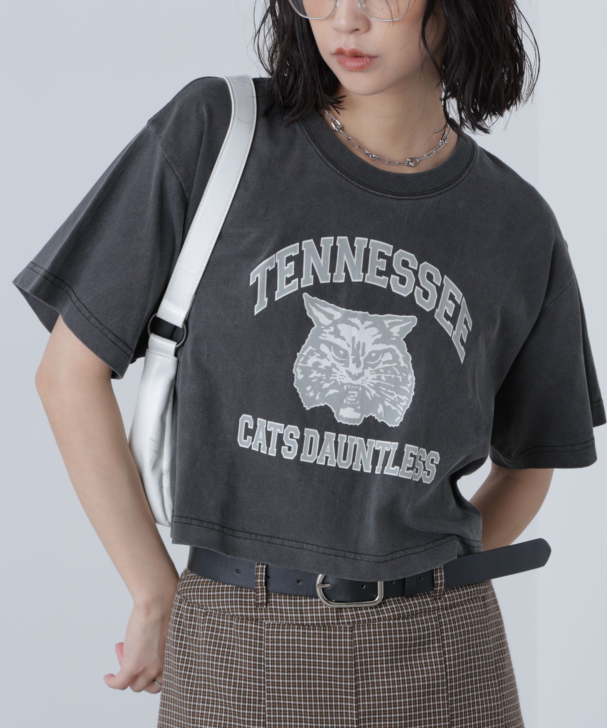  「〈フリーズマート別注〉テネシーリバーショート丈Tシャツ」|Tシャツ・カットソー|スミクロ