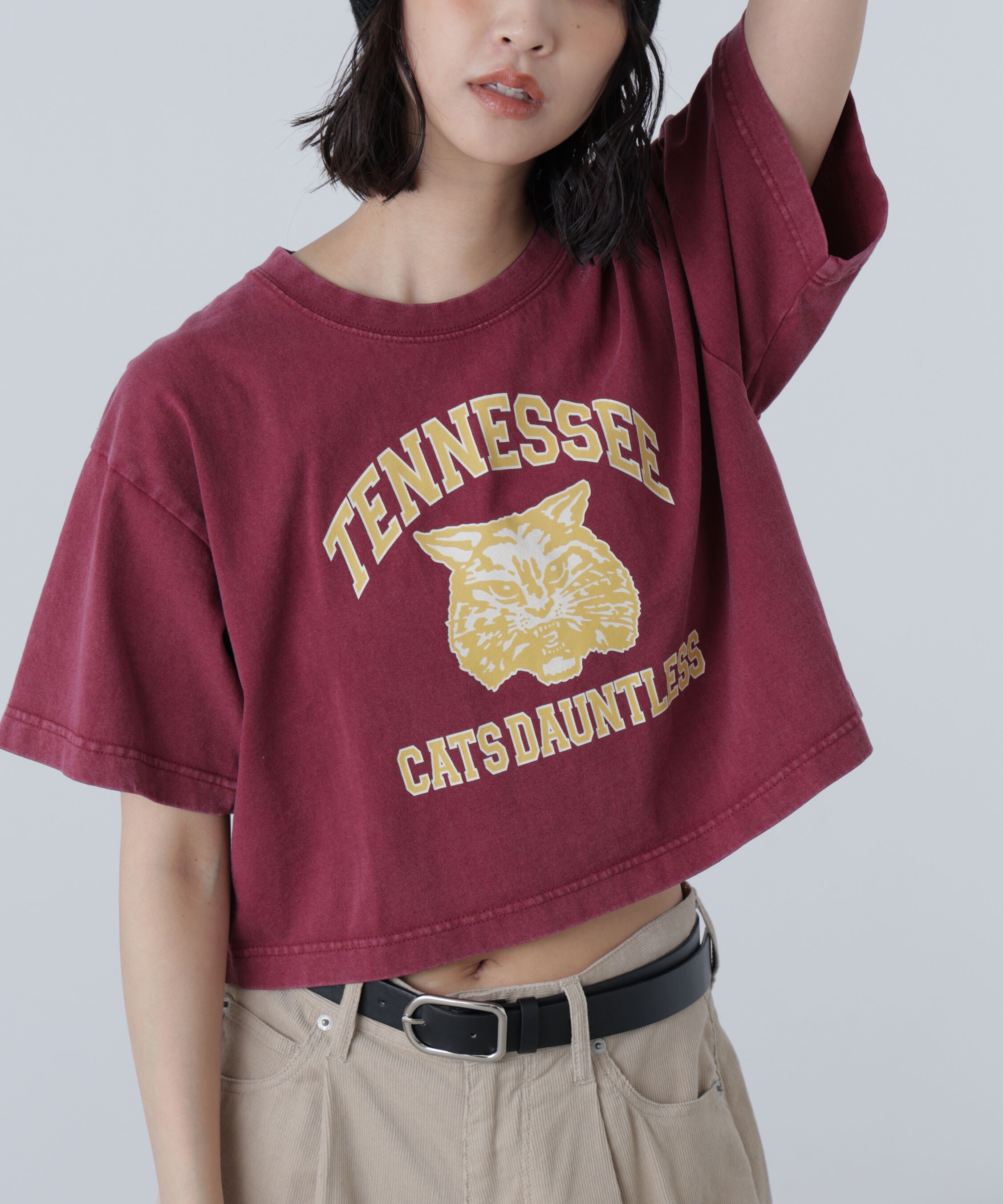 「〈フリーズマート別注〉テネシーリバーショート丈Tシャツ」|Tシャツ・カットソー|