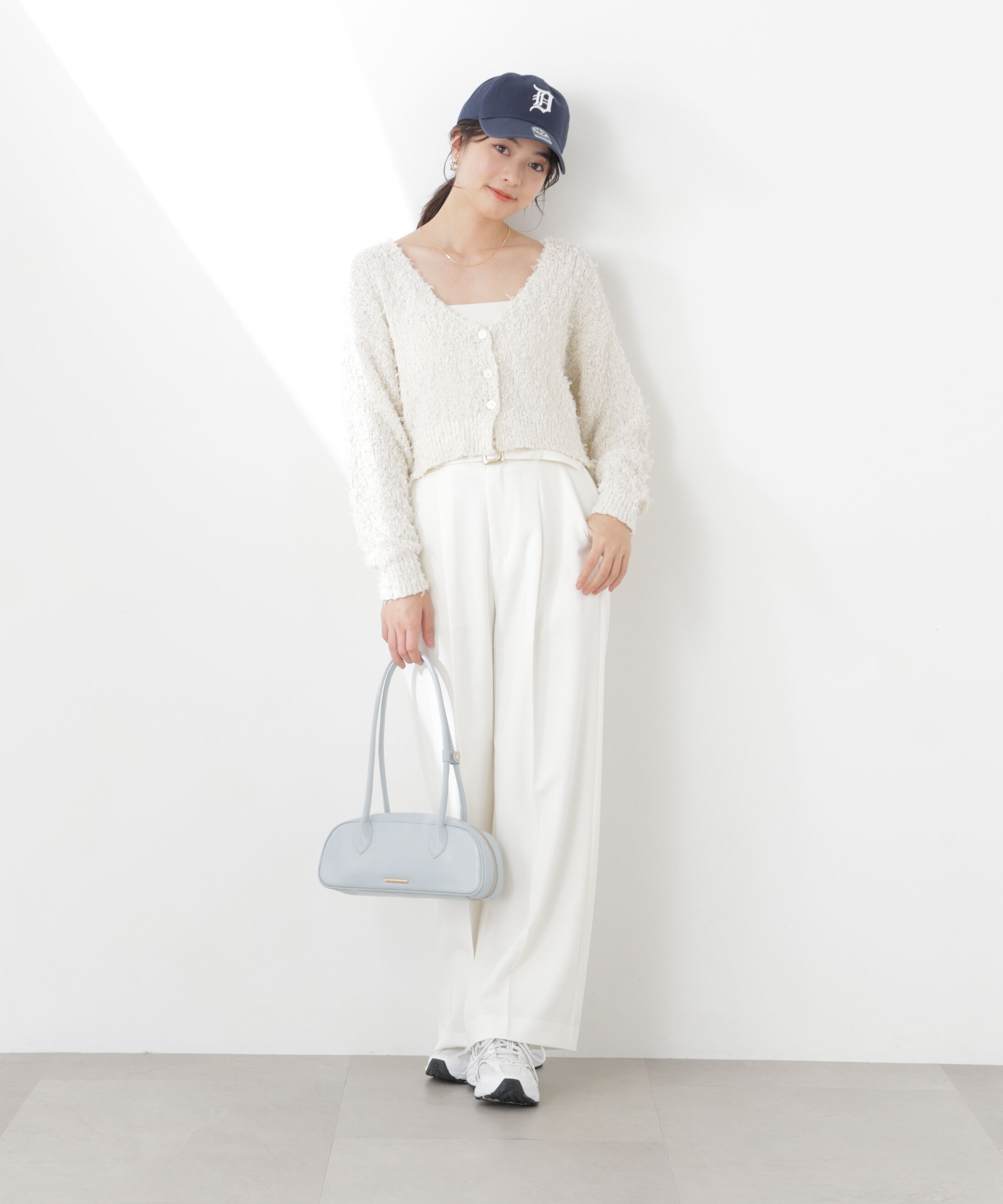PROPORTION BODY DRESSING「テープヤーンカーディガン　26SS」|カーディガン|