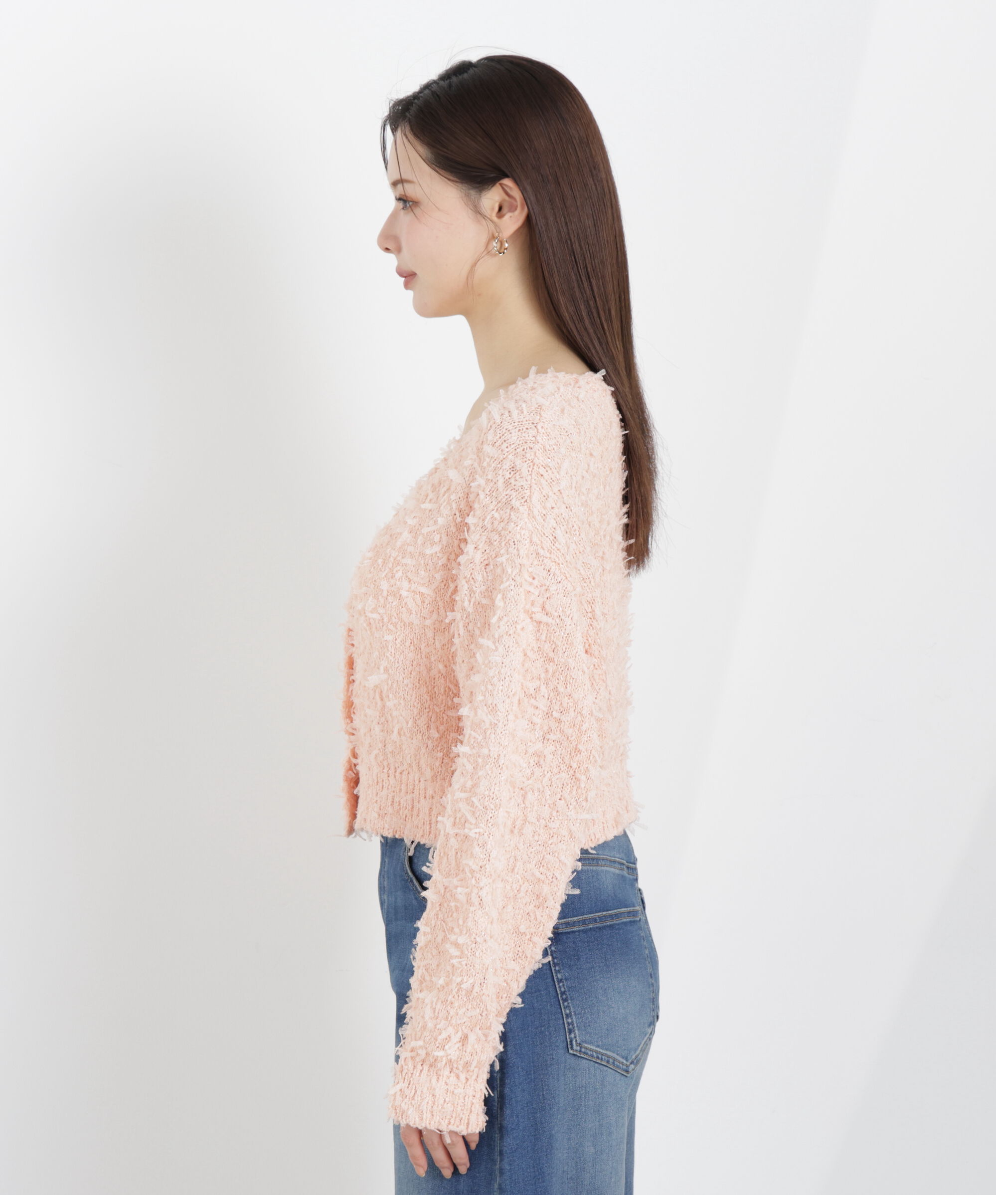 PROPORTION BODY DRESSING「テープヤーンカーディガン　26SS」|カーディガン|