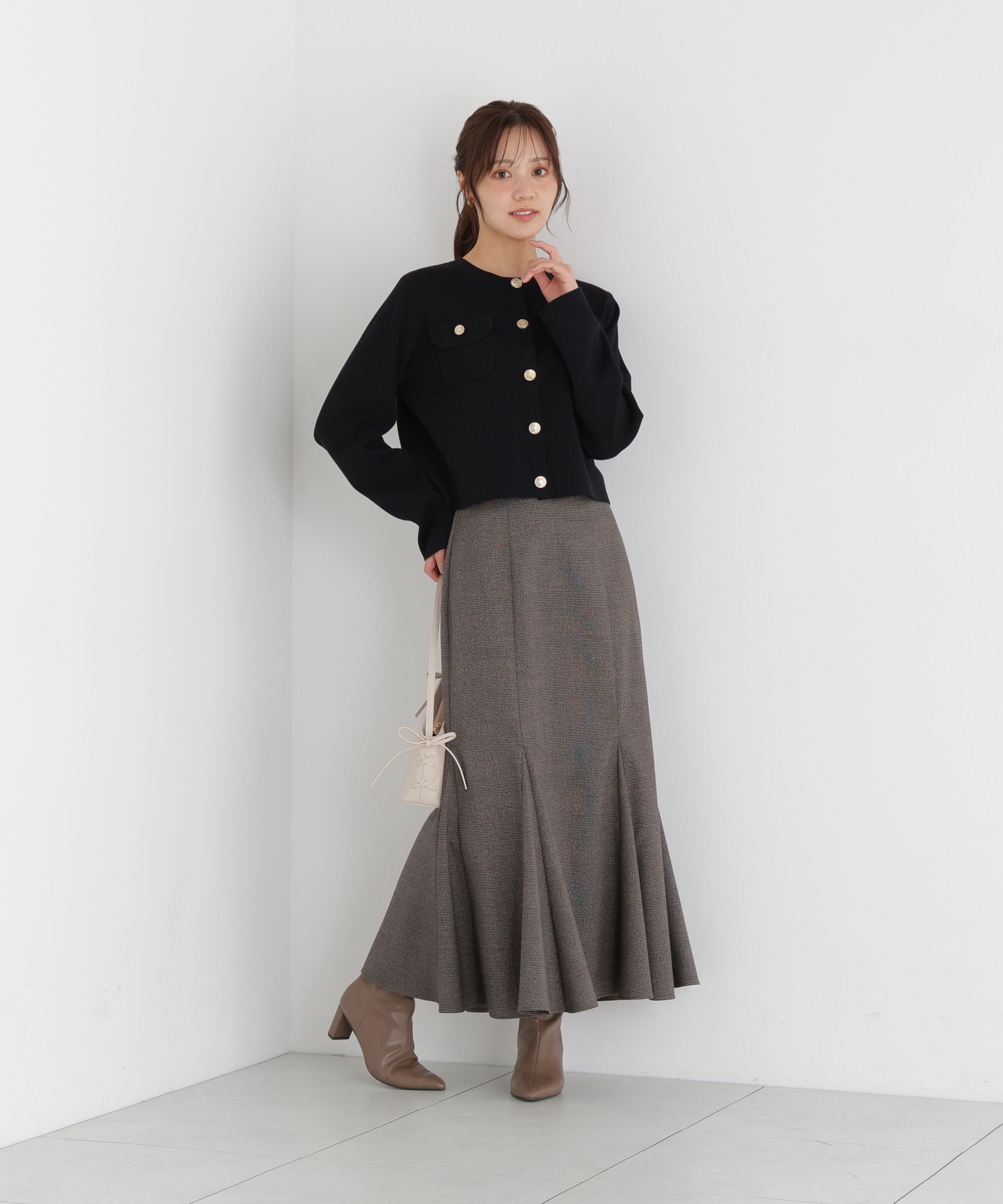 PROPORTION BODY DRESSING「Autumuマーメイドスカート」|スカート|