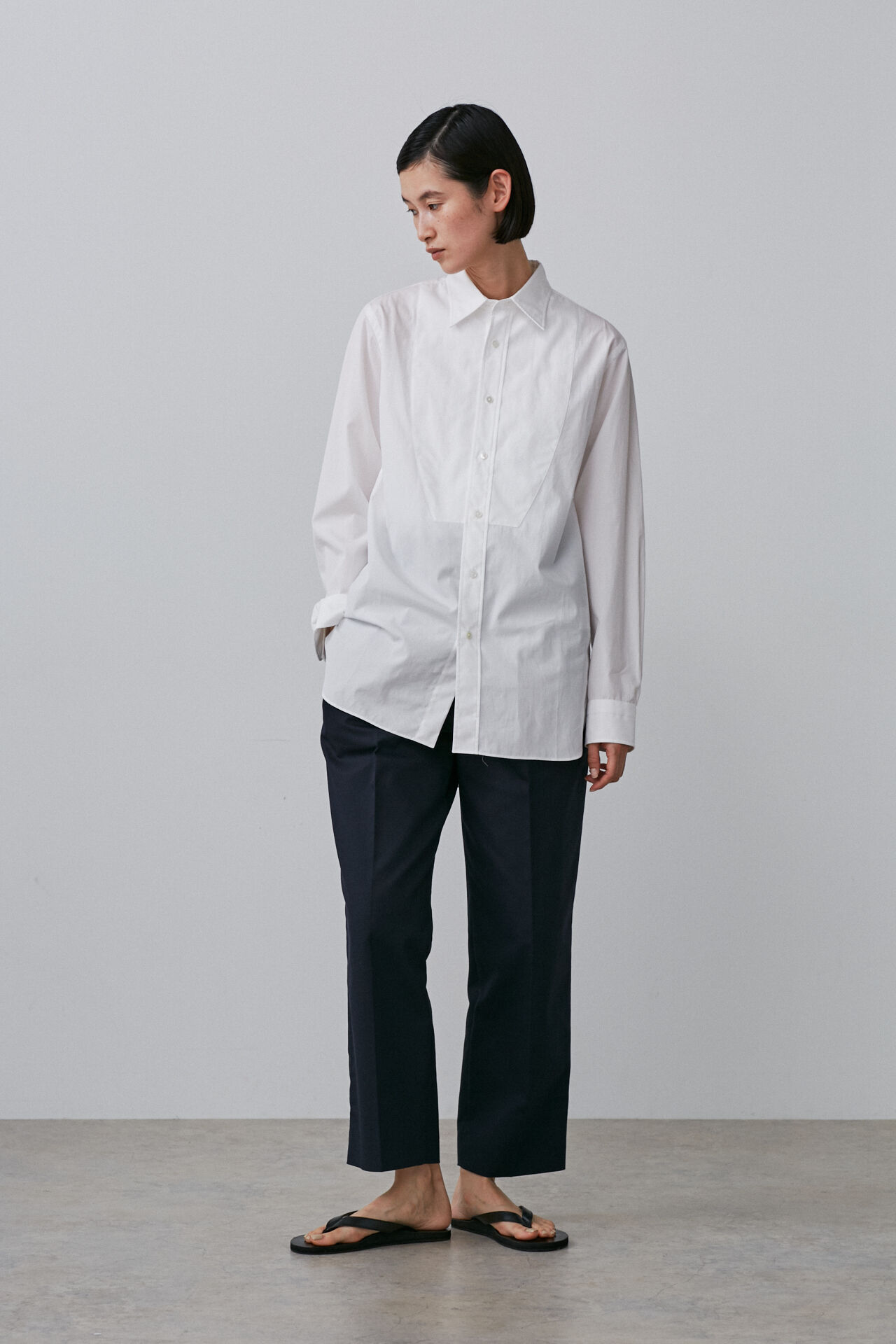 YLEVE 「BOURRIENNE &times; YLEVE / COTTON TYPEWRITER SH / SHIN」|シャツ・ブラウス|