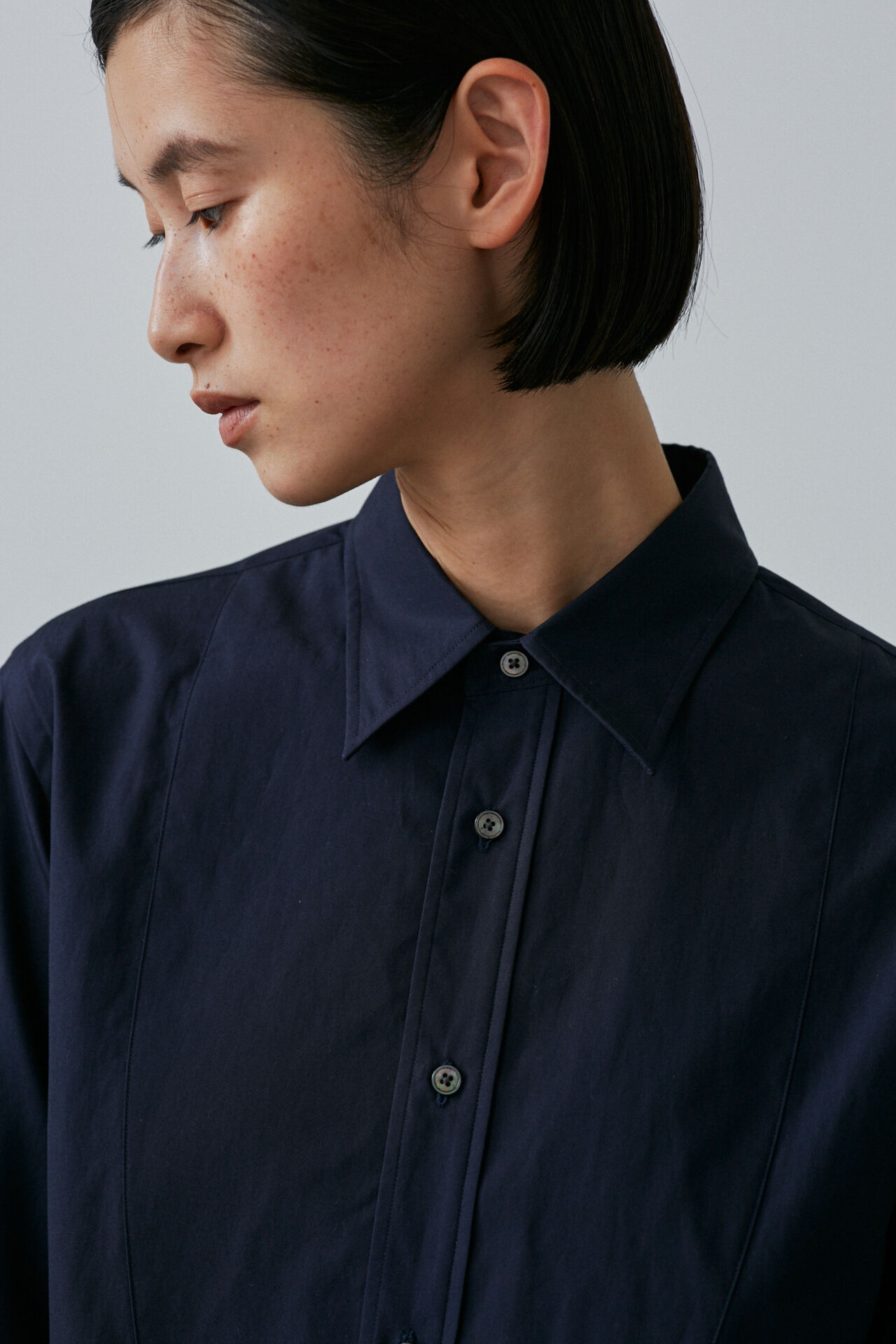 YLEVE 「BOURRIENNE &times; YLEVE / COTTON TYPEWRITER SH / SHIN」|シャツ・ブラウス|