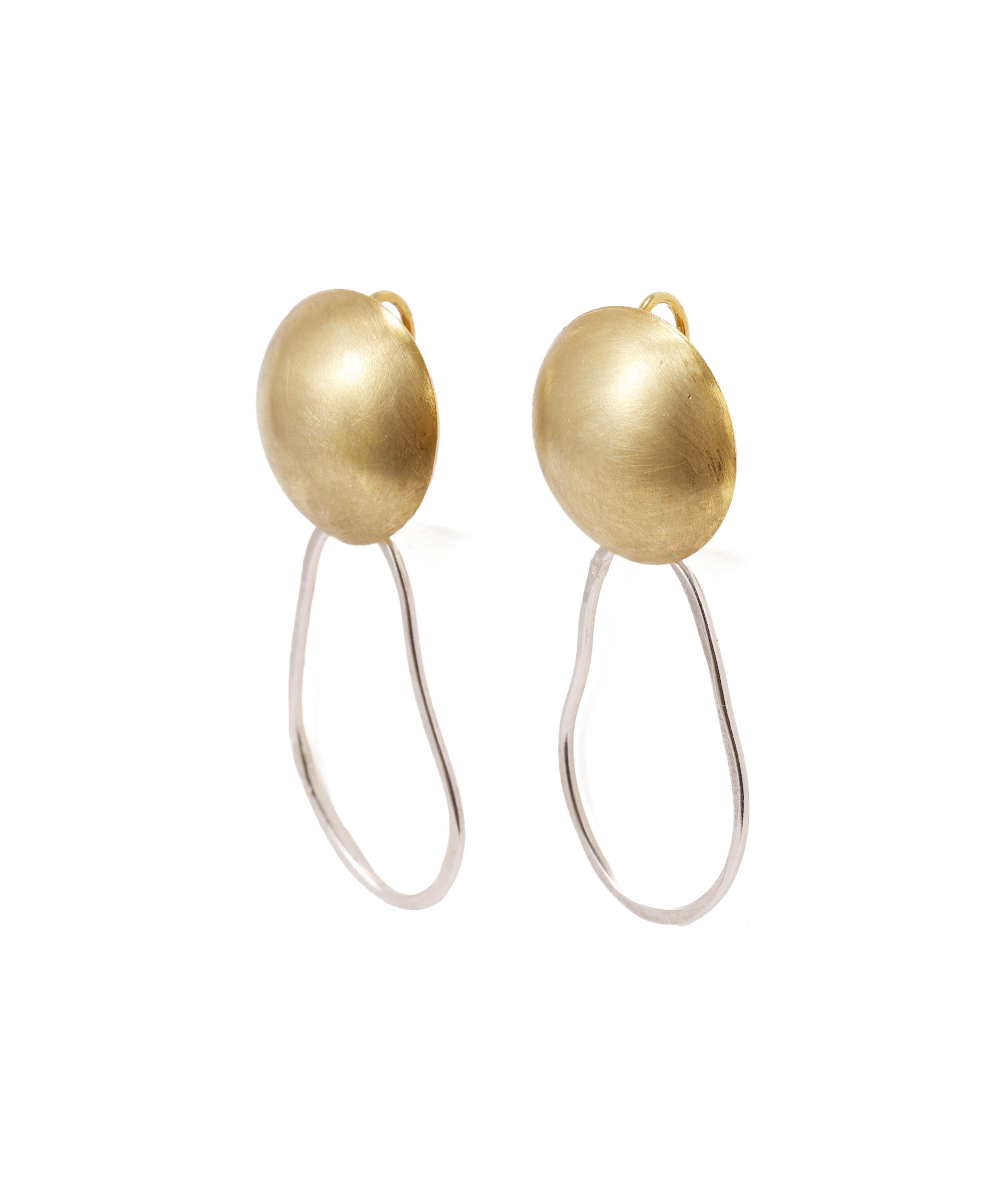 「SILVER AND PLATED GOLD EARRING」|その他|